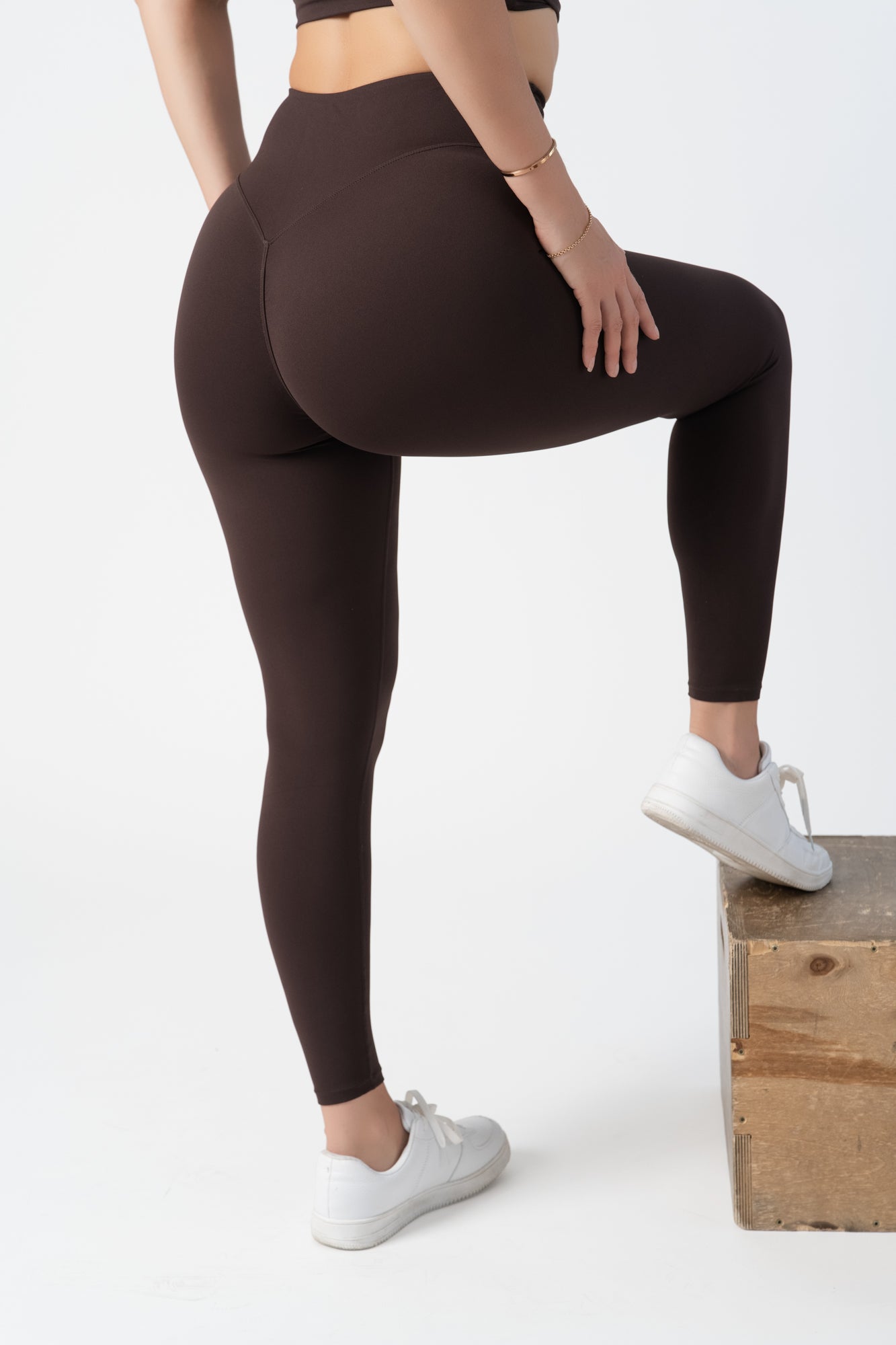 Core Tights - Dark Brown