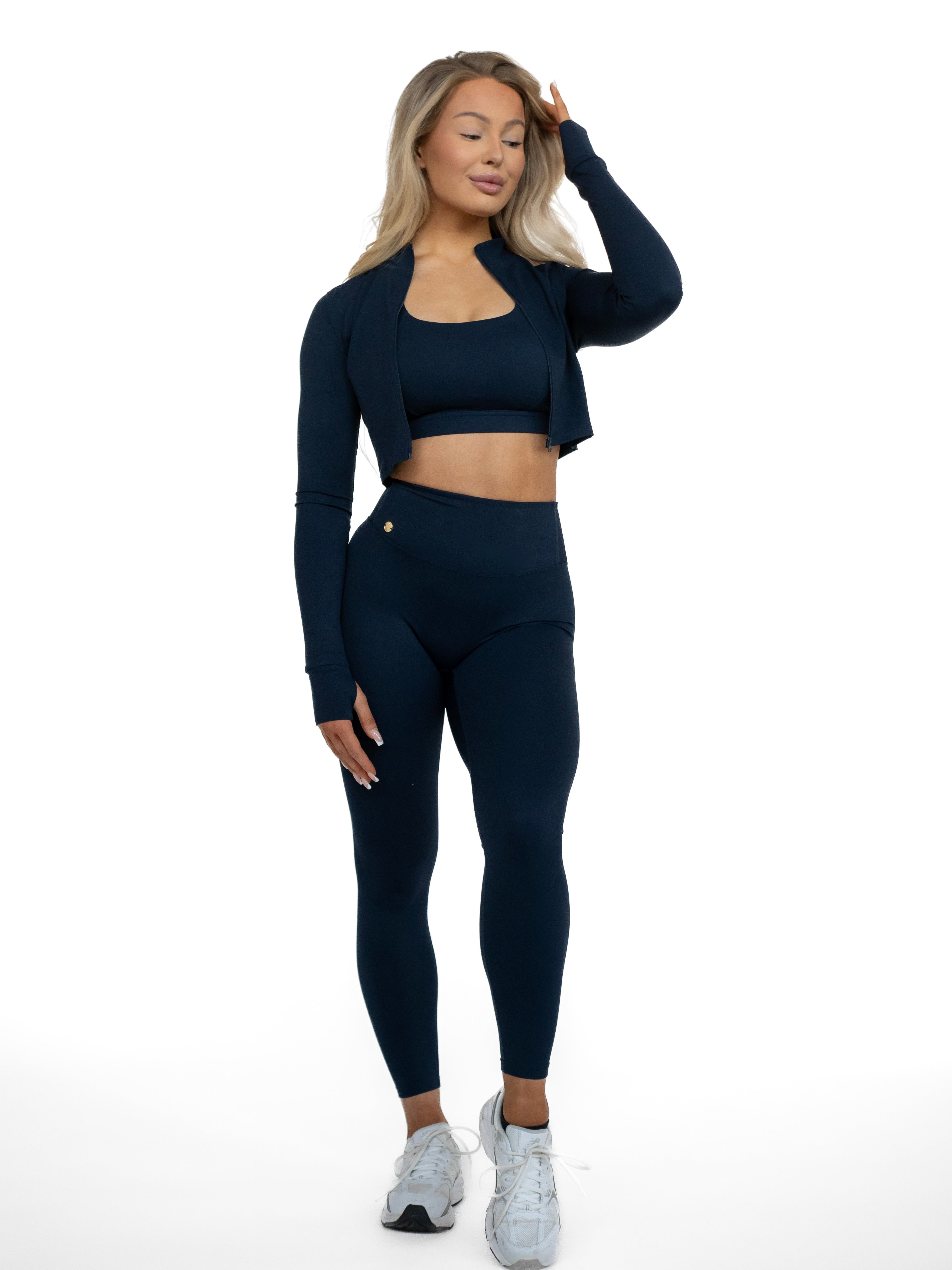 Core Zipper Jacket - Midnight Blue