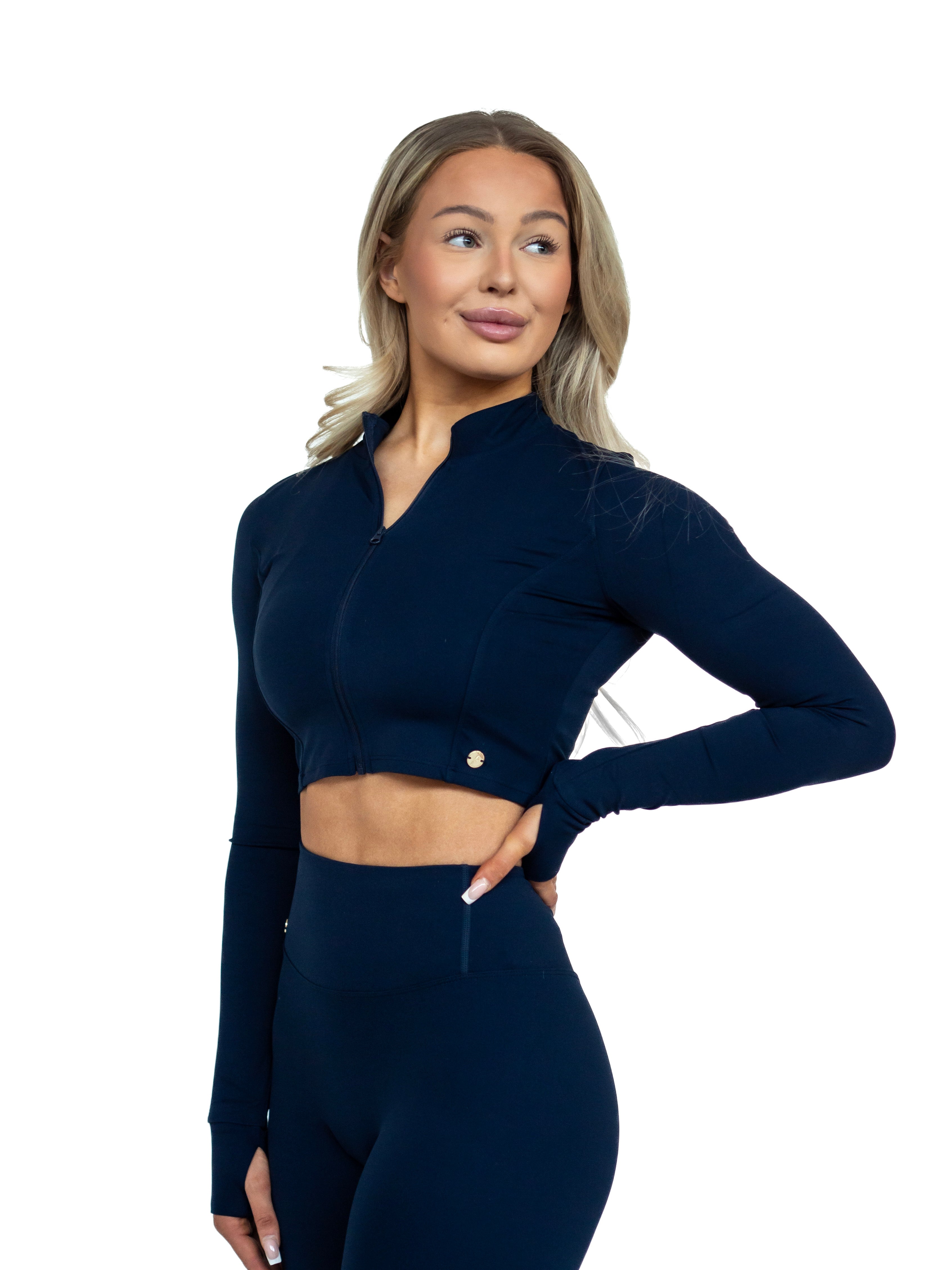 Core Zipper Jacket - Midnight Blue
