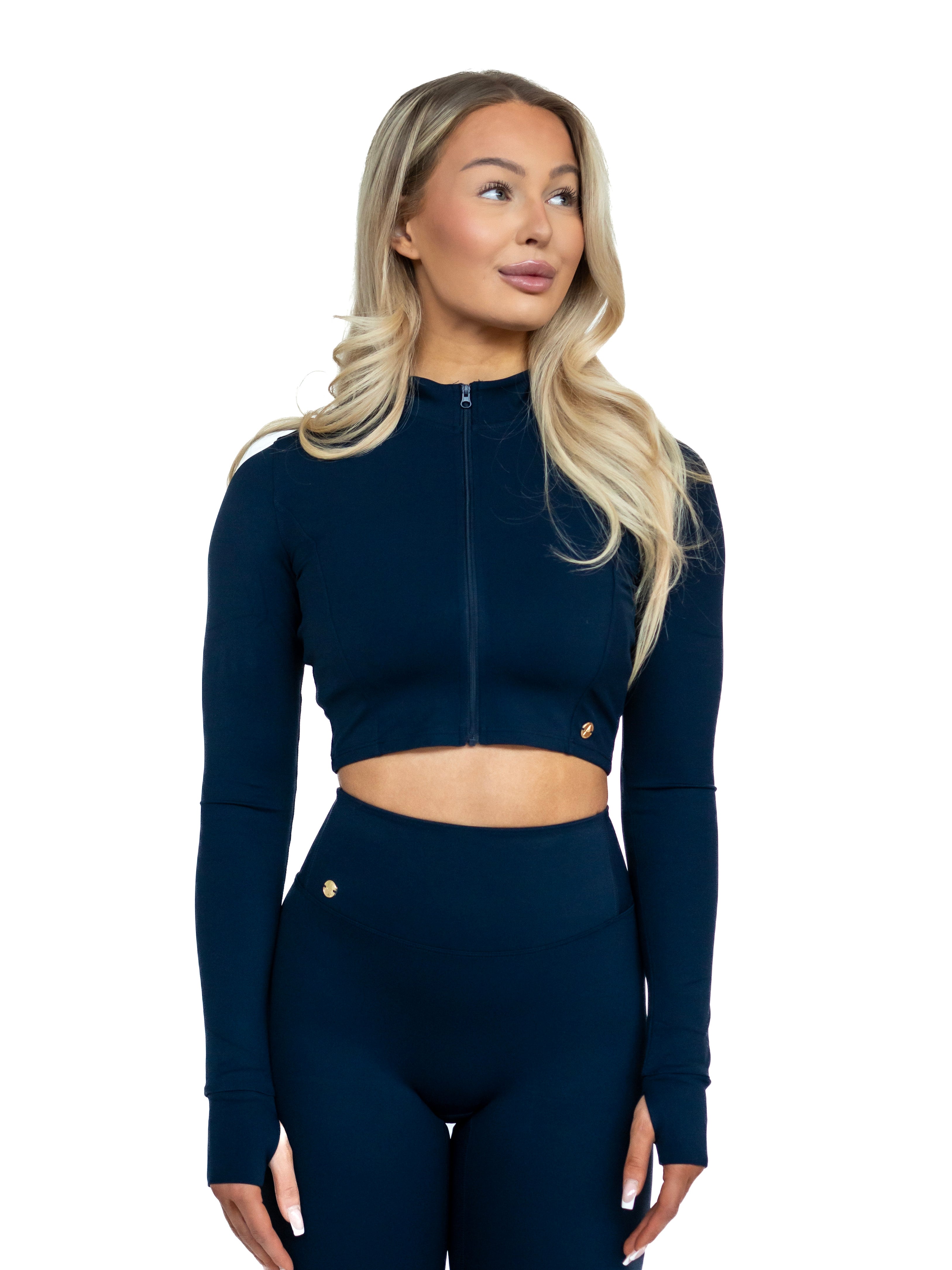 Core Zipper Jacket - Midnight Blue