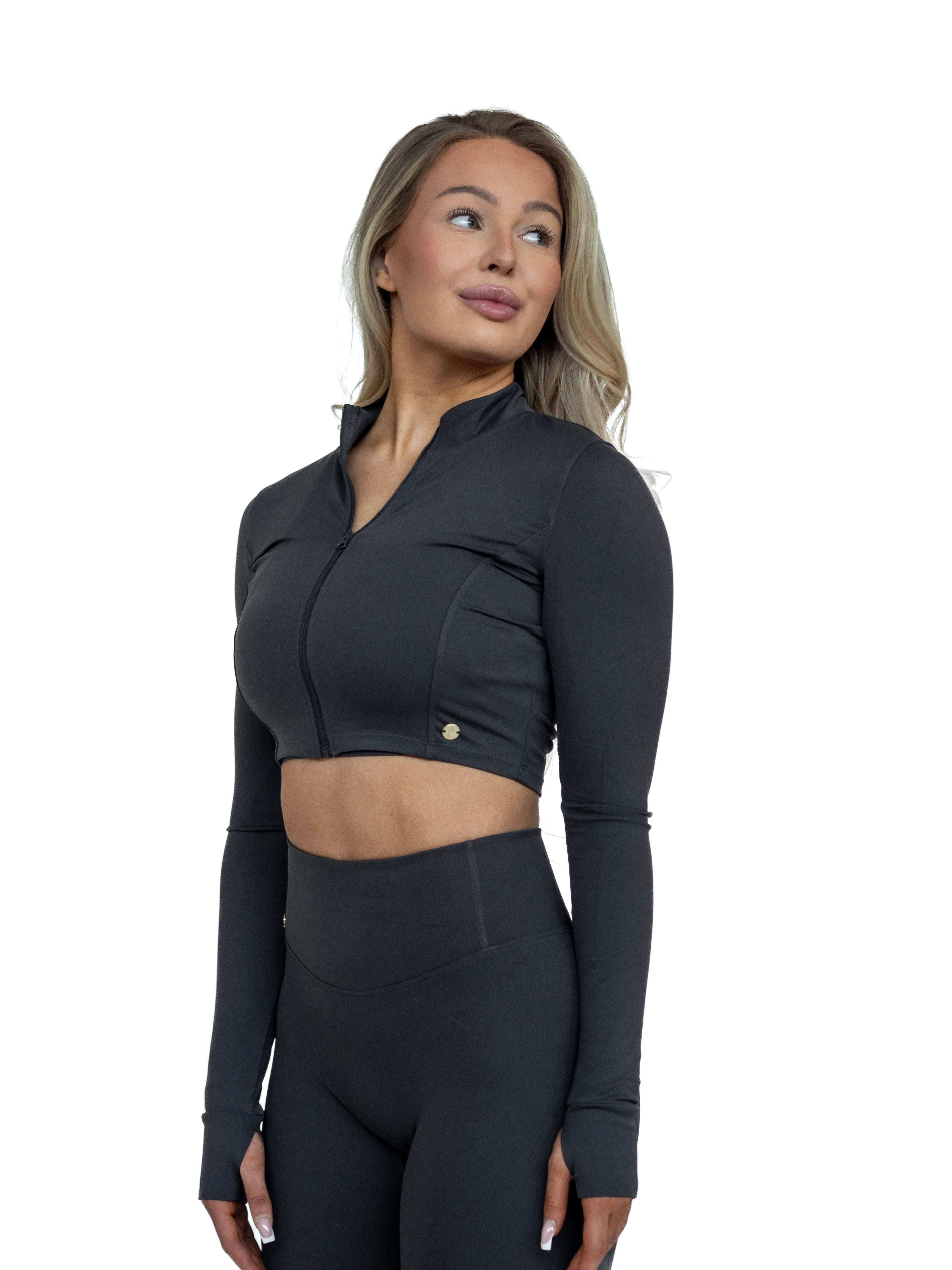 Core Zipper Jacket - Volcanic Ash