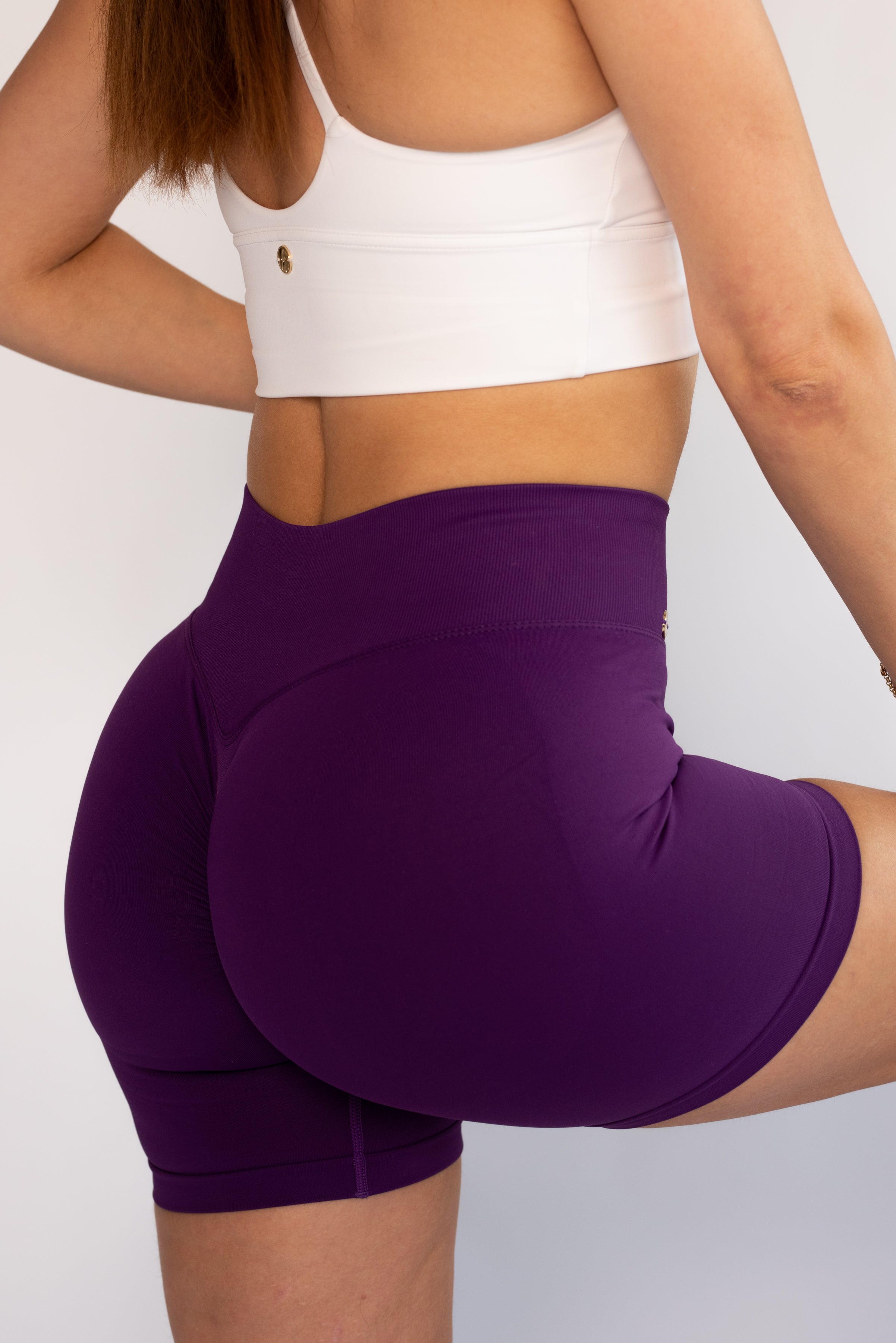 Perfect Peachy Shorts - Violet Amethyst