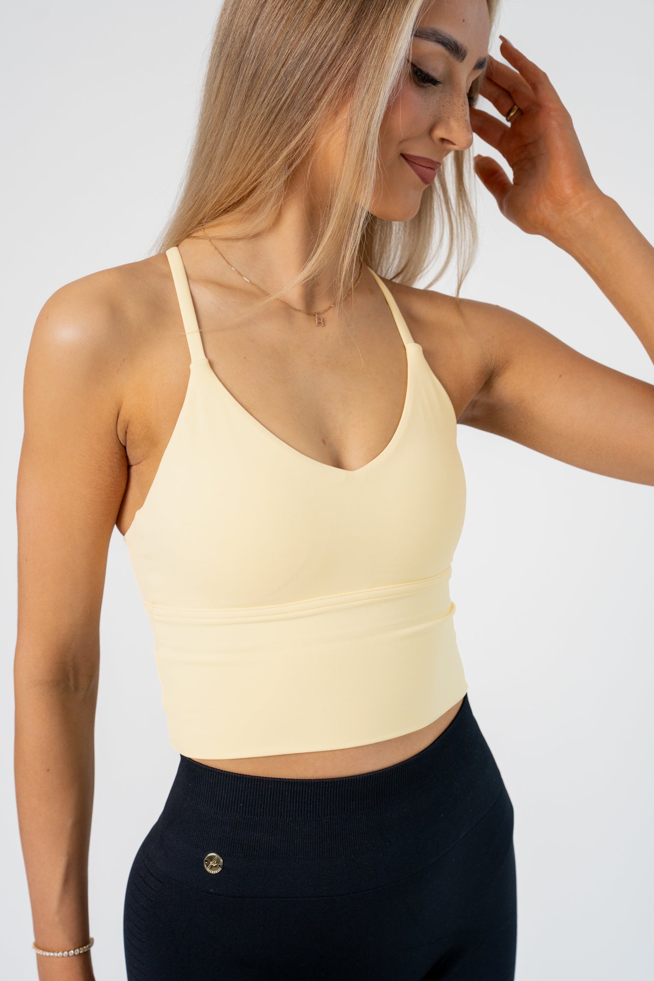 Perfect Back Top - Butter Yellow