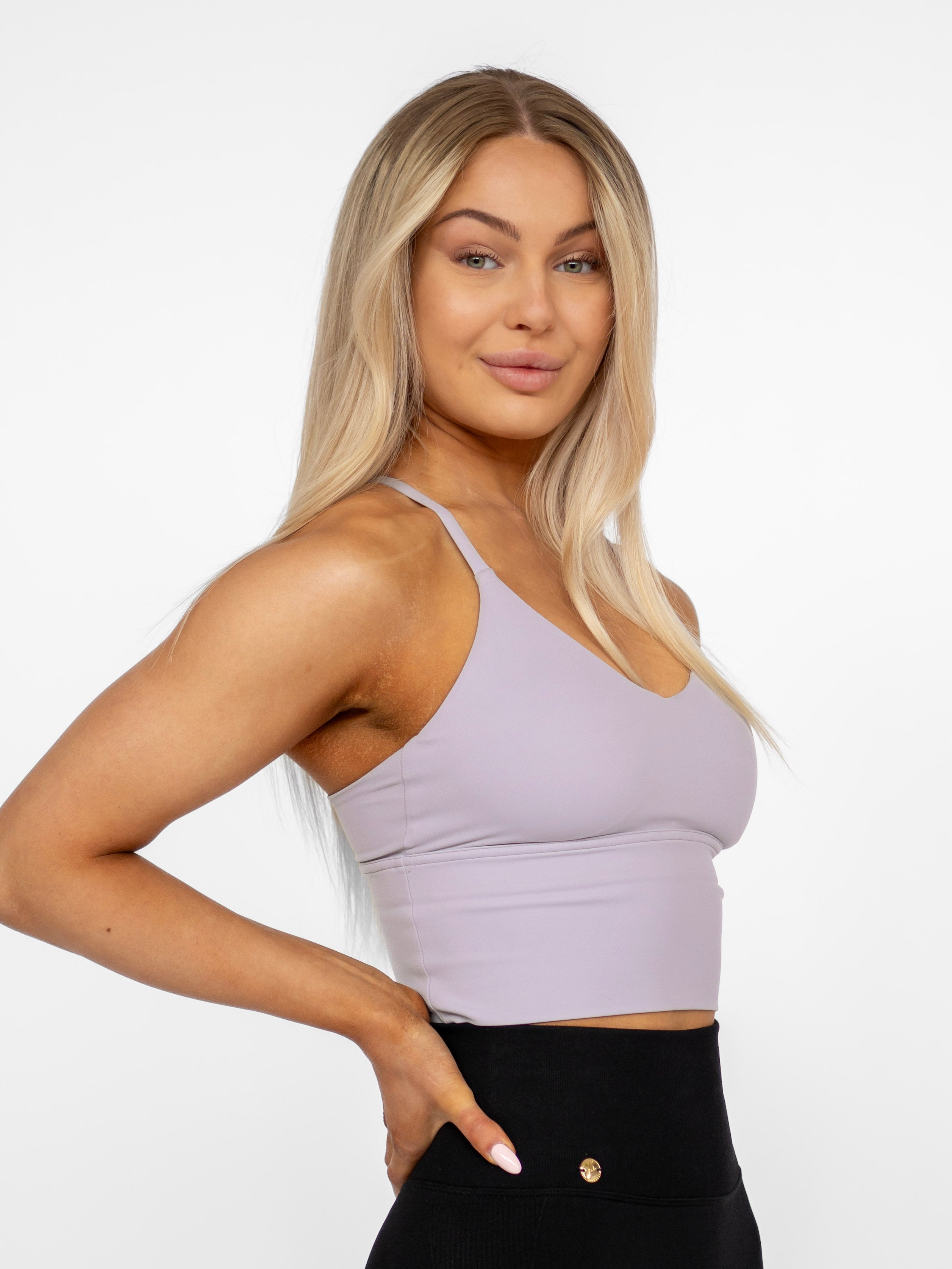 Perfect Back Top - Icy Iris