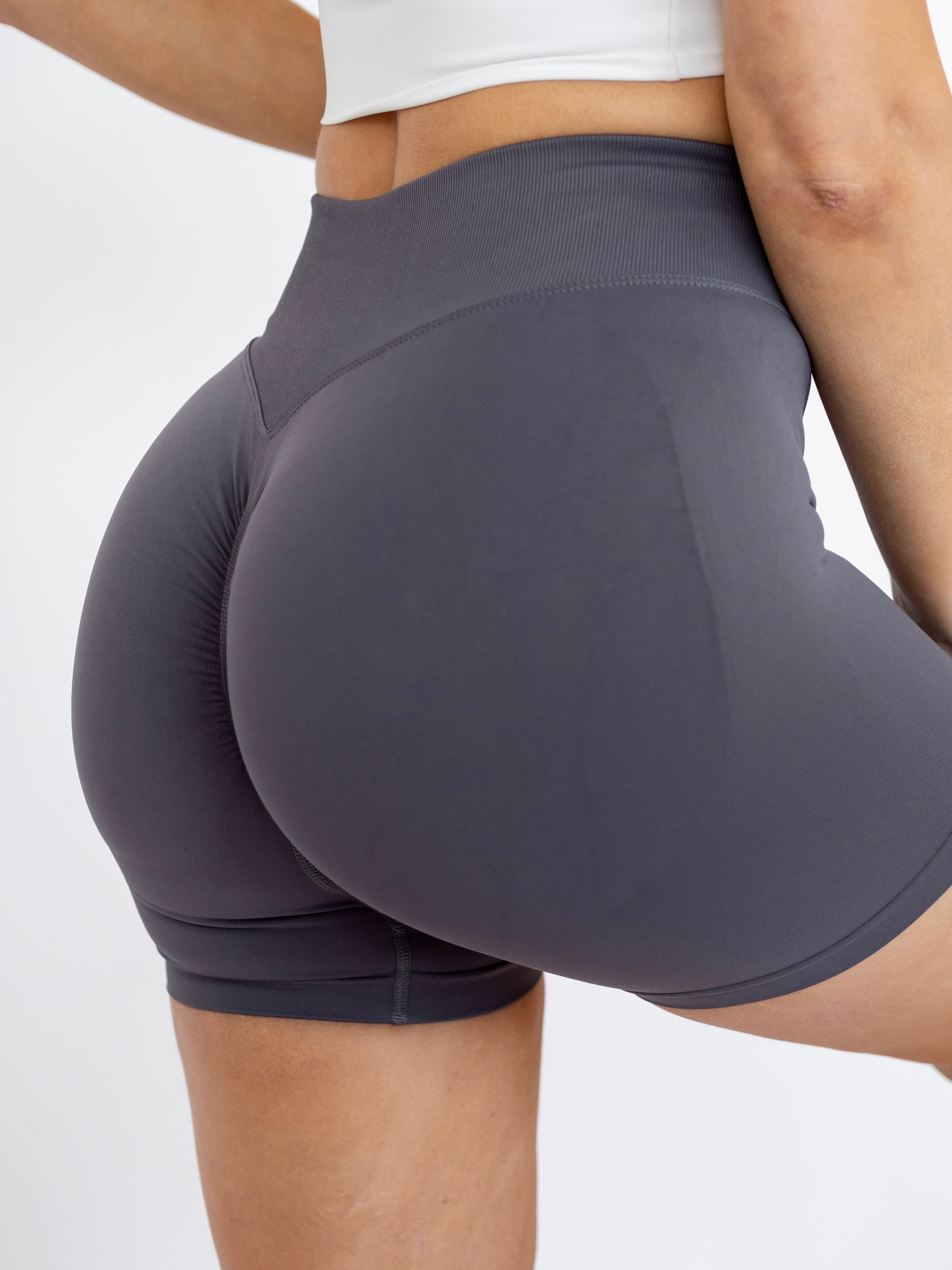 Perfect Peachy Shorts - Smokey Grey