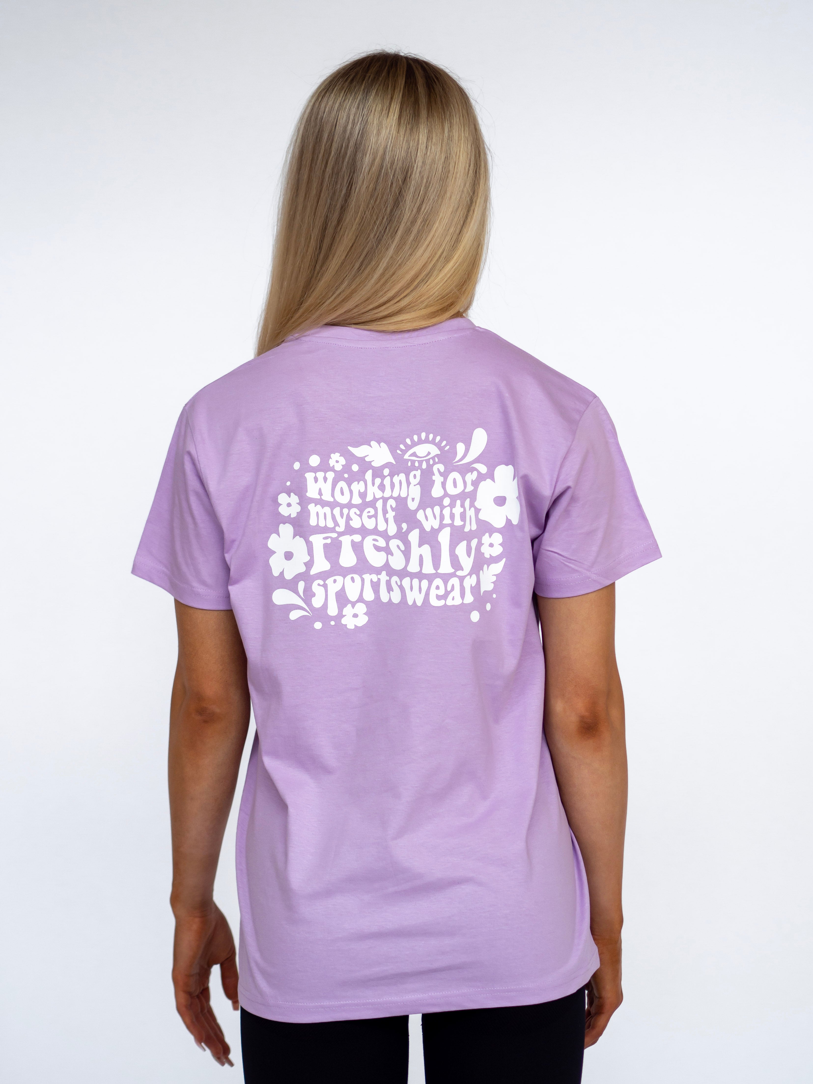 PUMP COVER OVERSIZED TEE - Groove Mauve