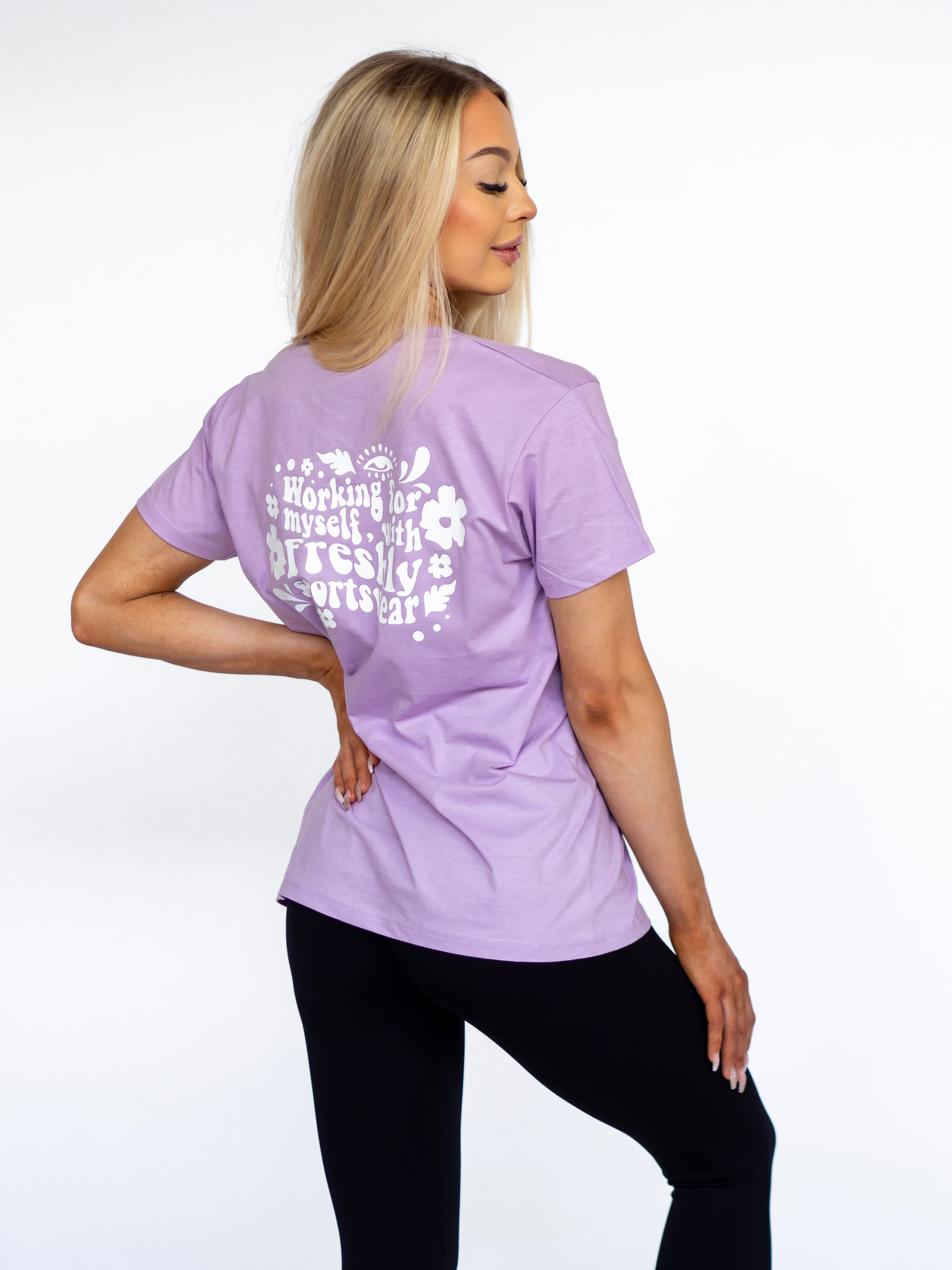 PUMP COVER OVERSIZED TEE - Groove Mauve