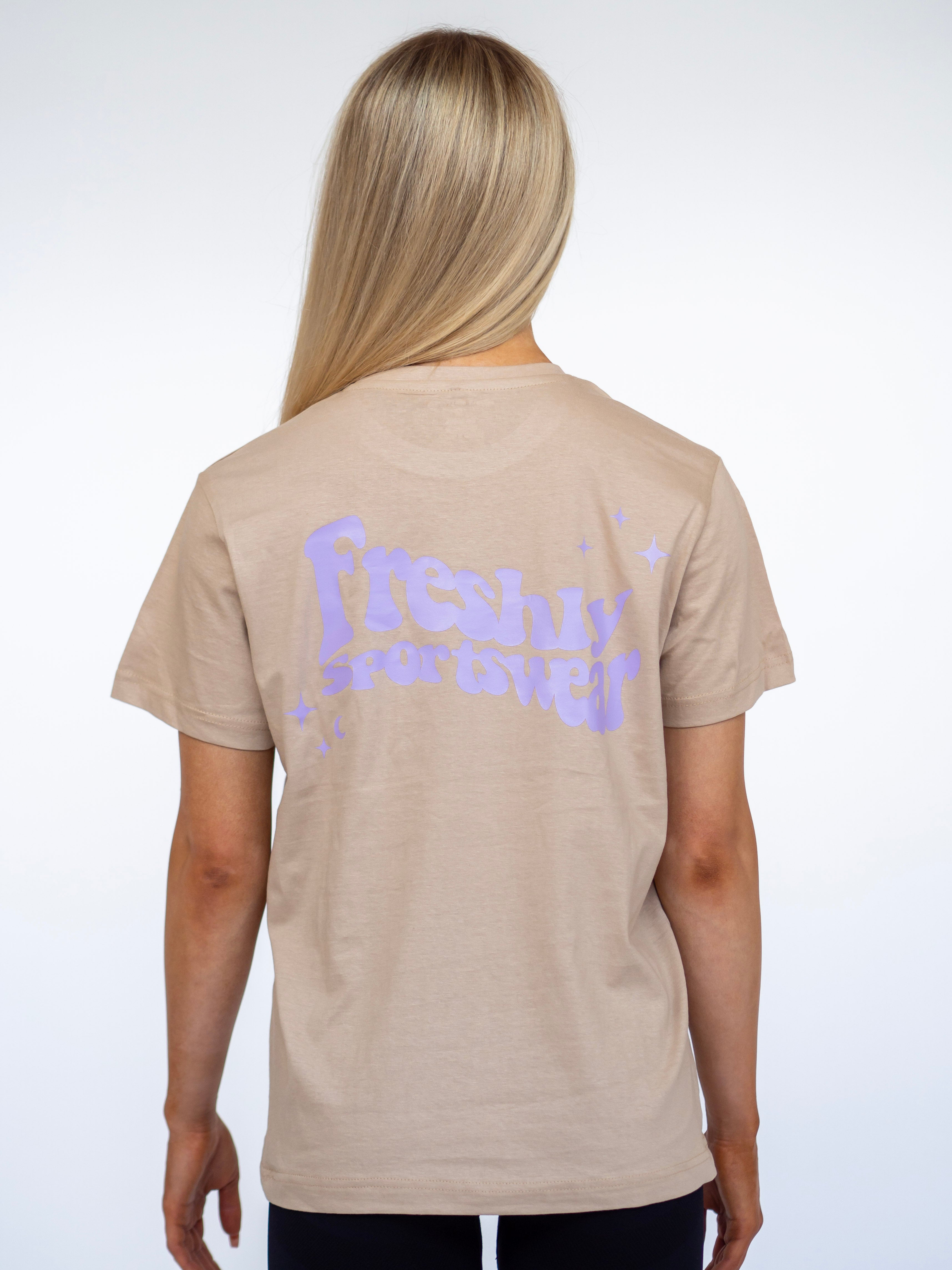 PUMP COVER OVERSIZED TEE - Groove Sand
