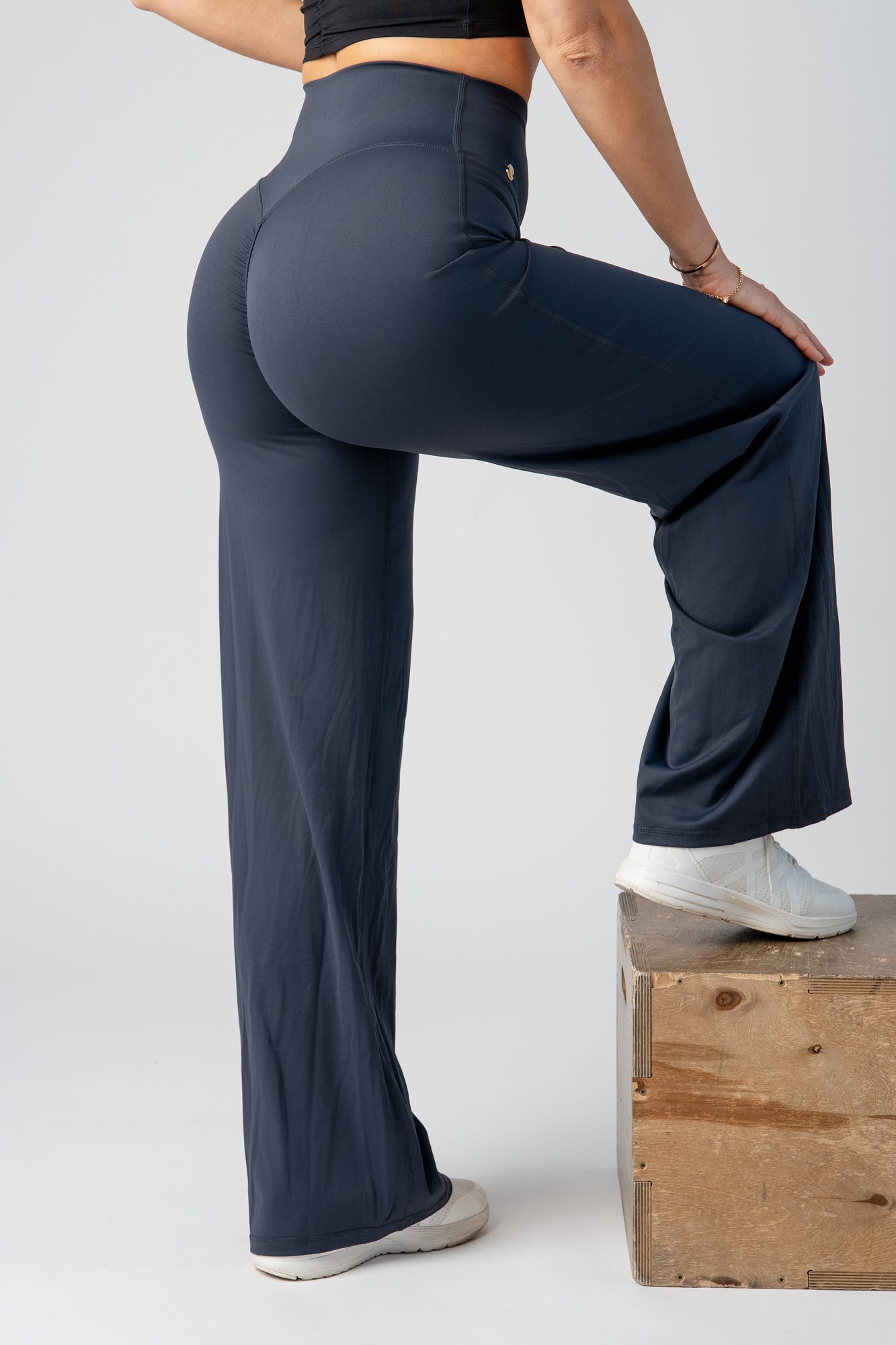 Core Straight Leg Pants - Steel Blue