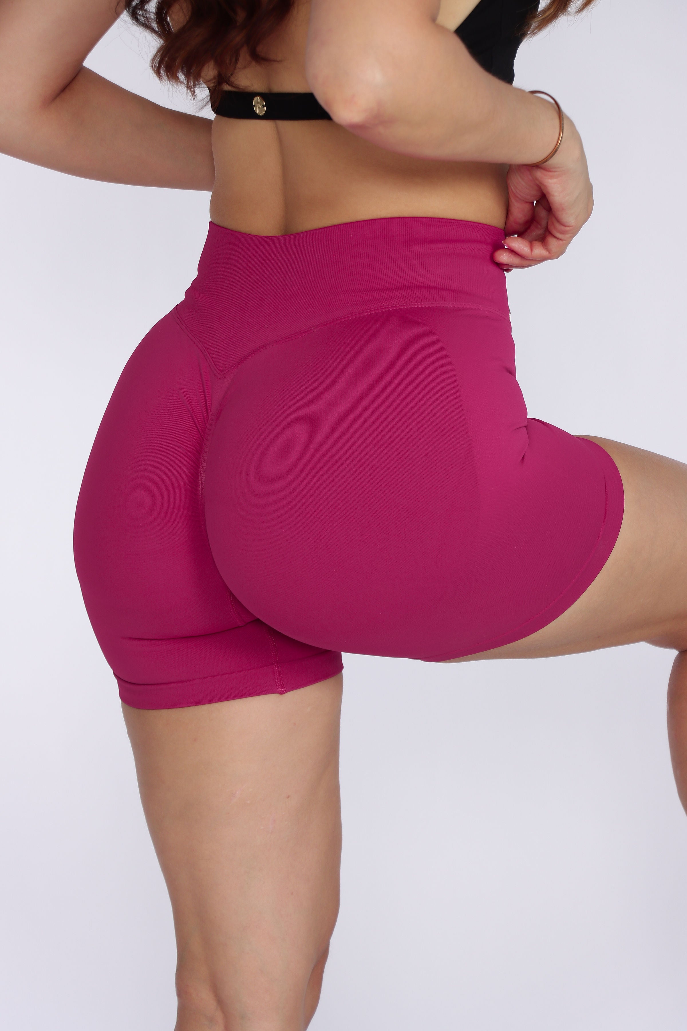 Perfect Peachy Shorts - Raspberry