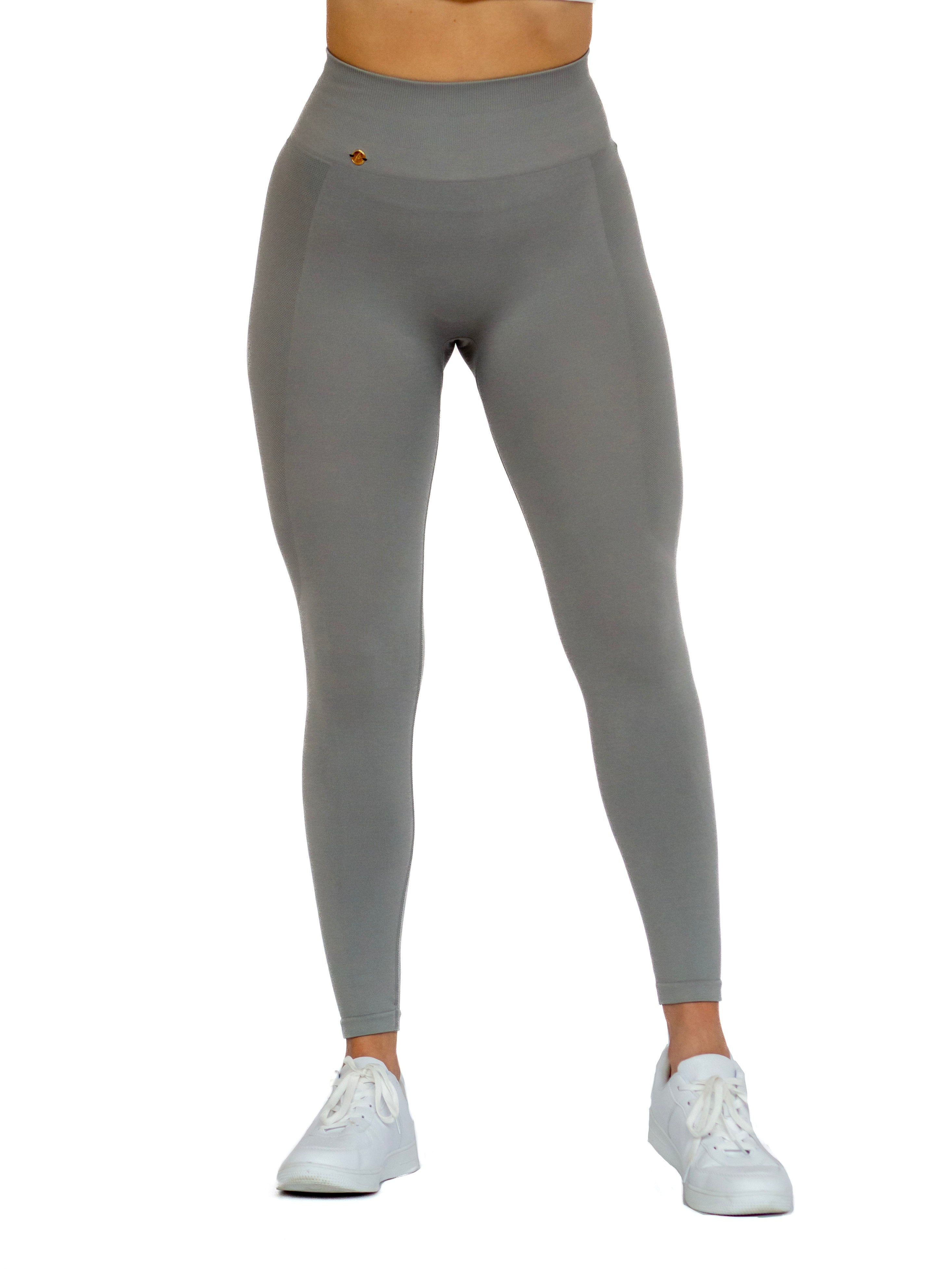 Passion Tights Melange - Light Grey