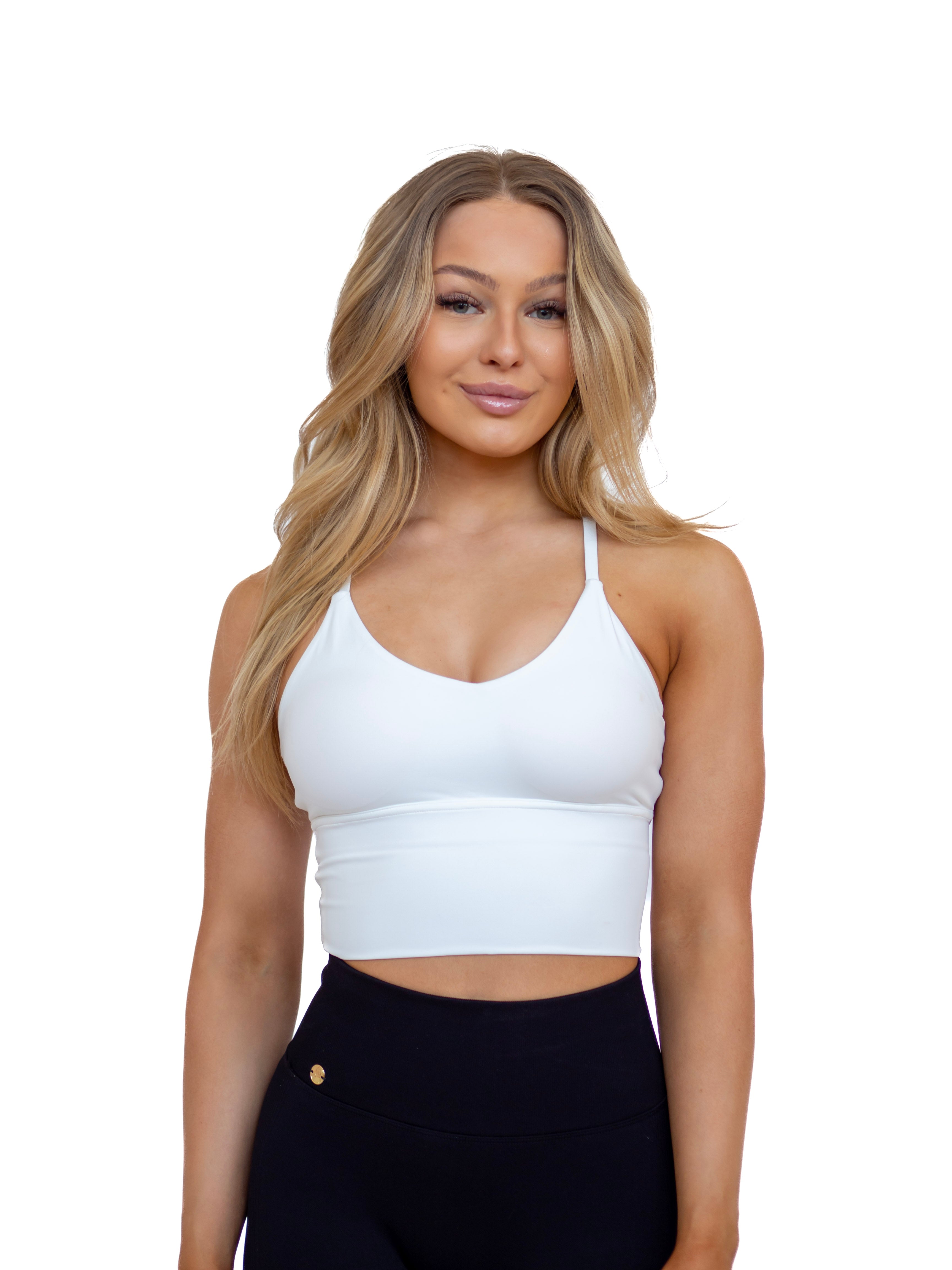 Perfect Back Top - White