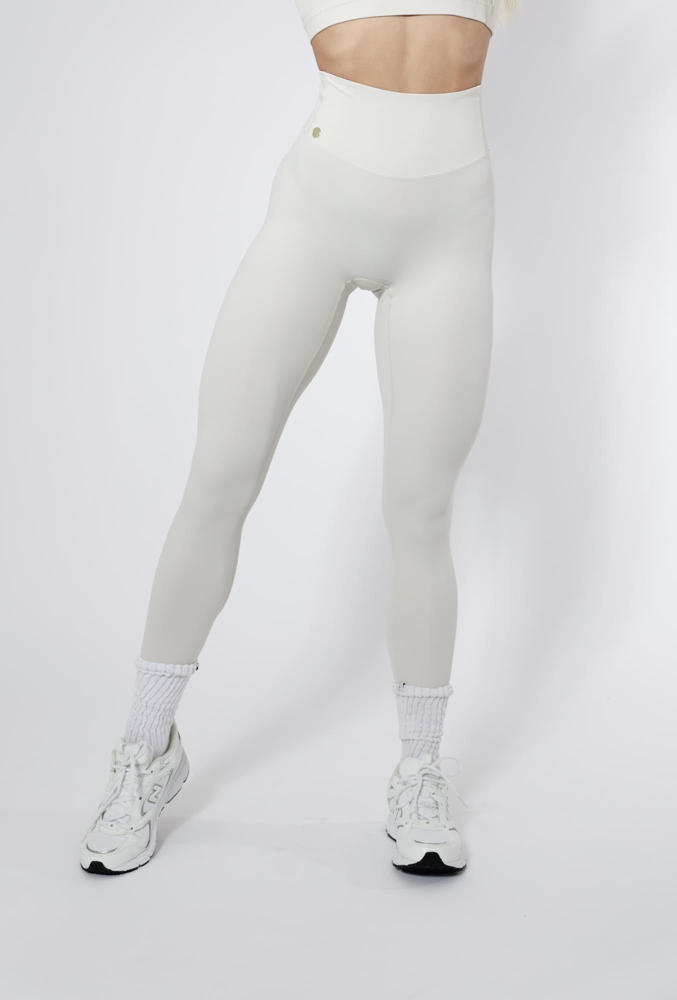 Core Tights - White Sand