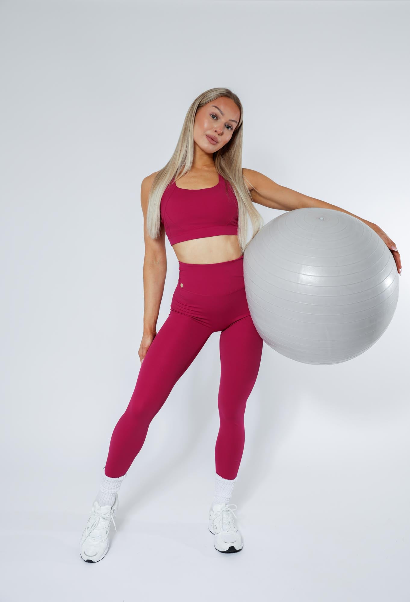 Core Tights - Raspberry Pink