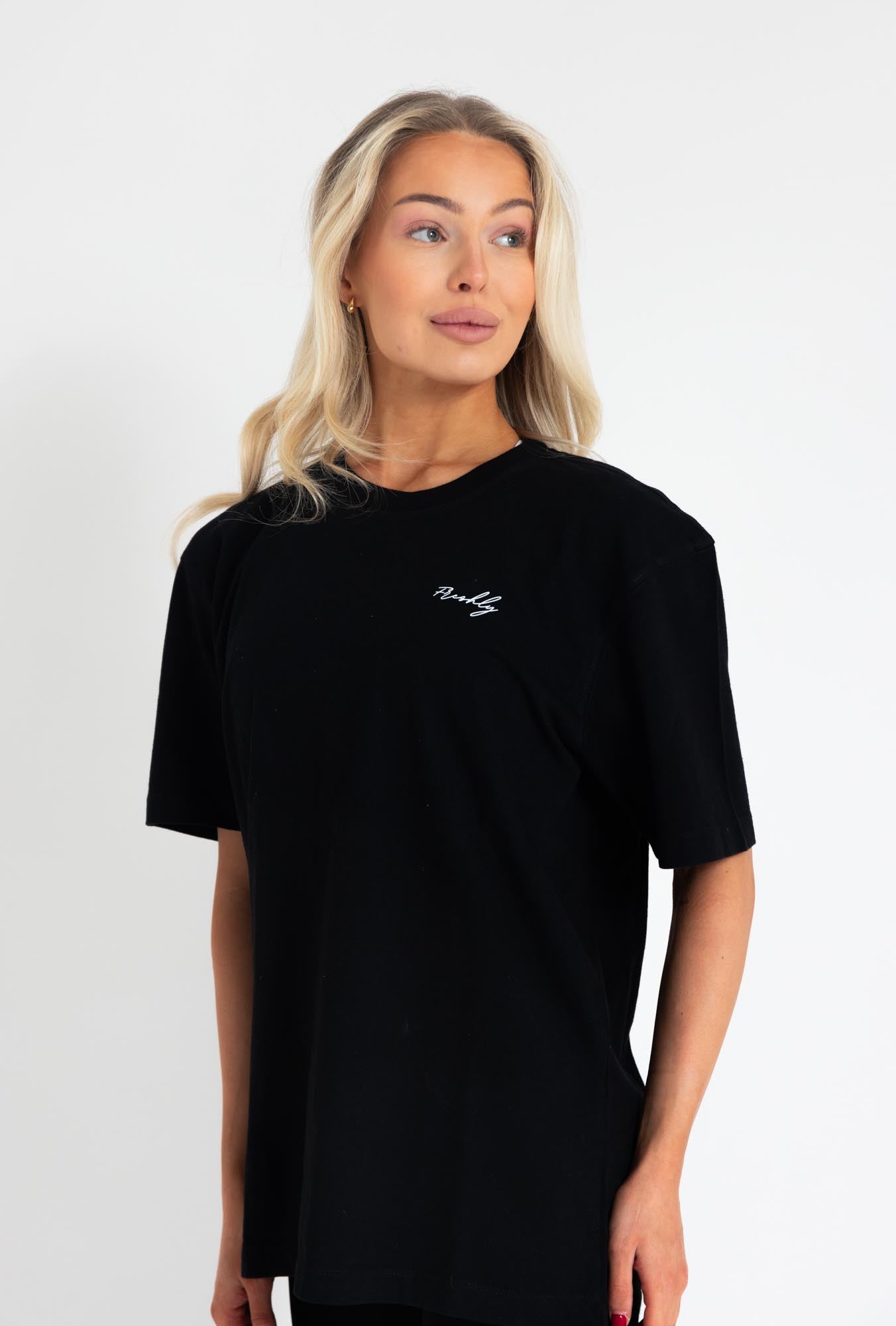 PUMP COVER OVERSIZED TEE - Deep Black