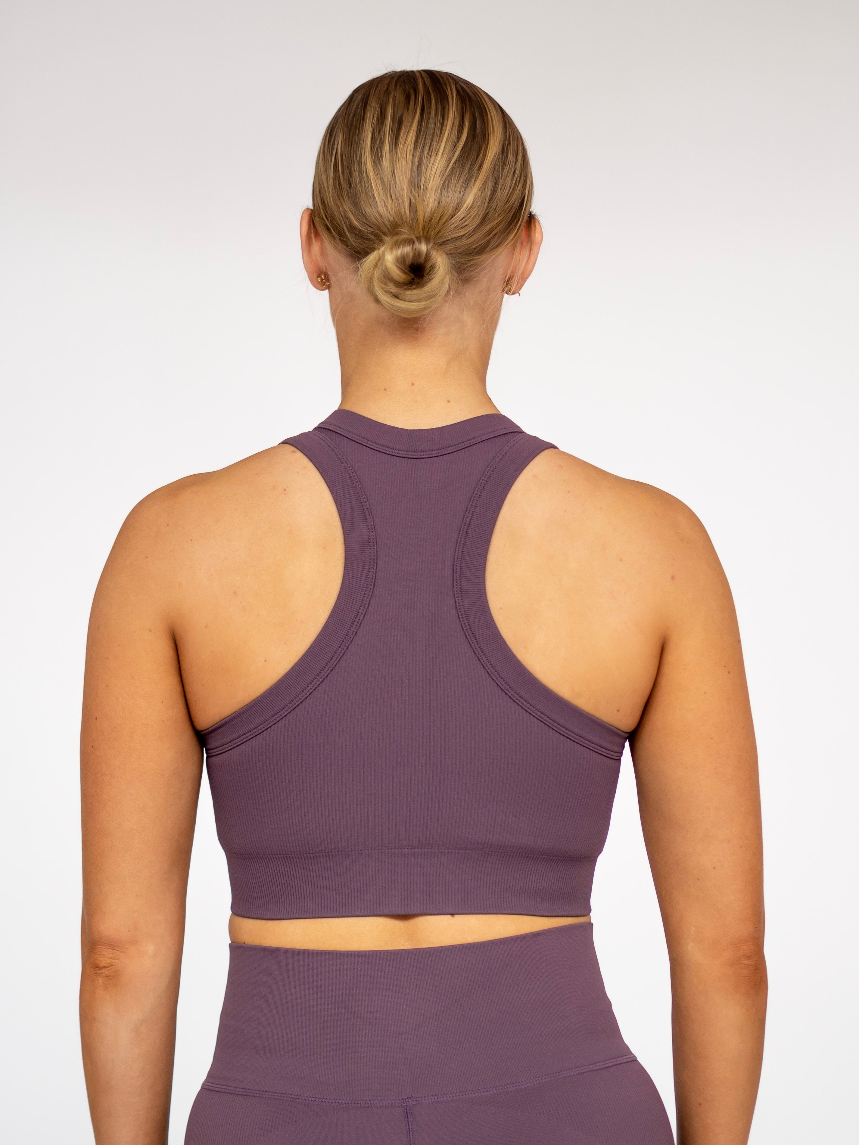 Everyday Ribbed Top - Misty Lilac
