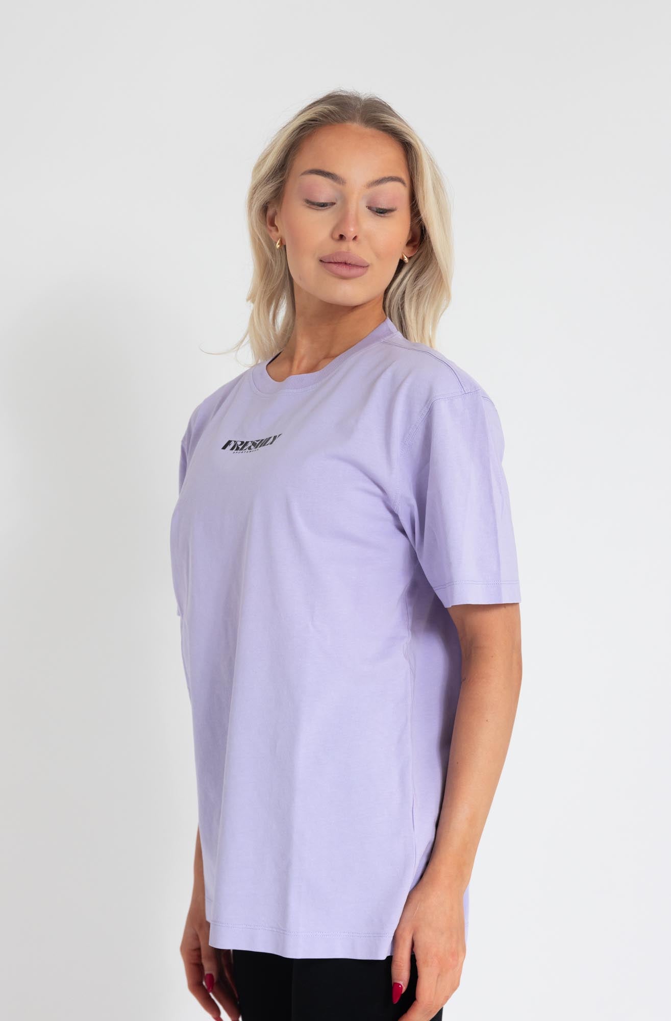 PUMP COVER OVERSIZED TEE - Lavender Dream