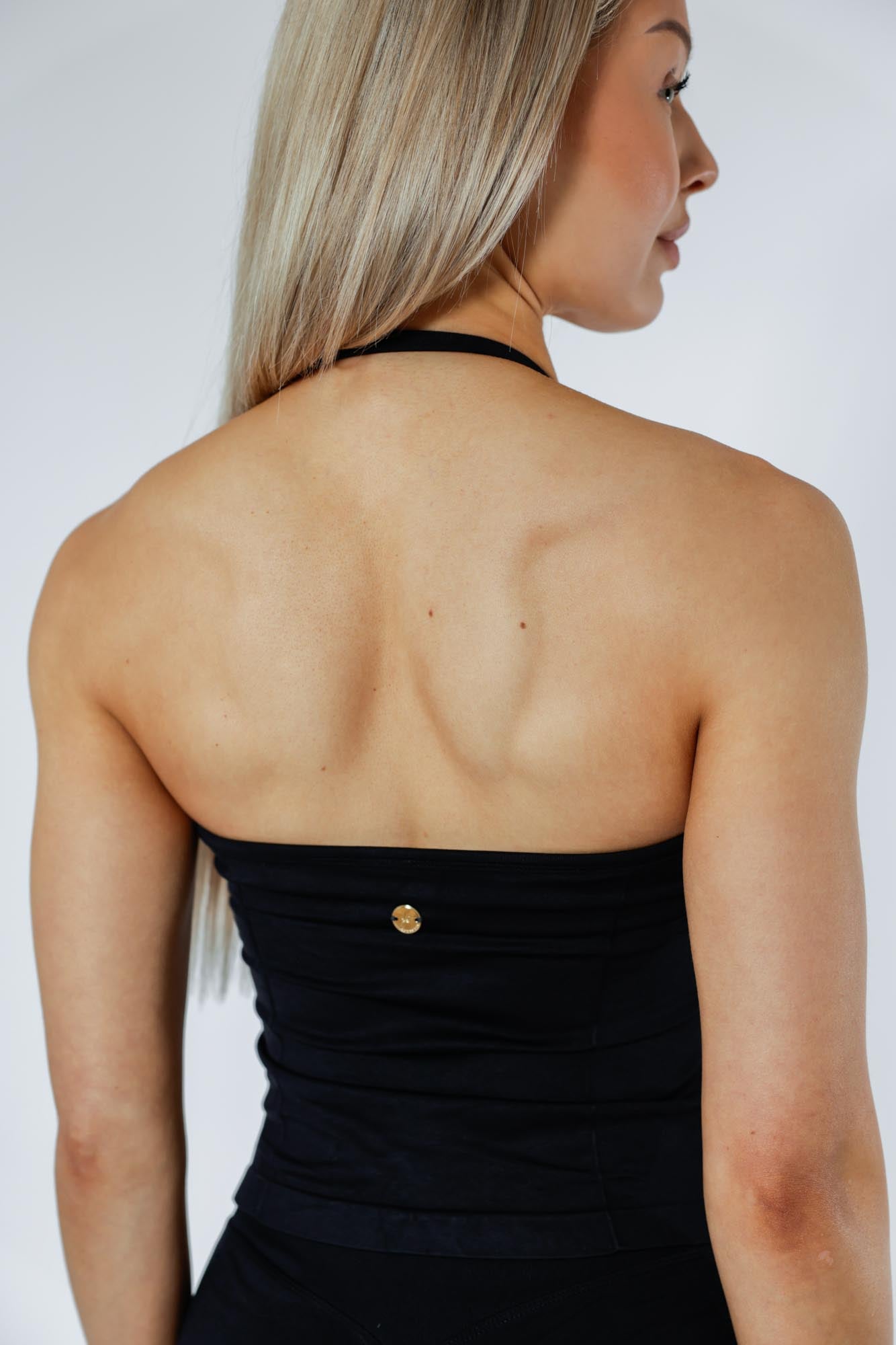 Halterneck Tank - Black