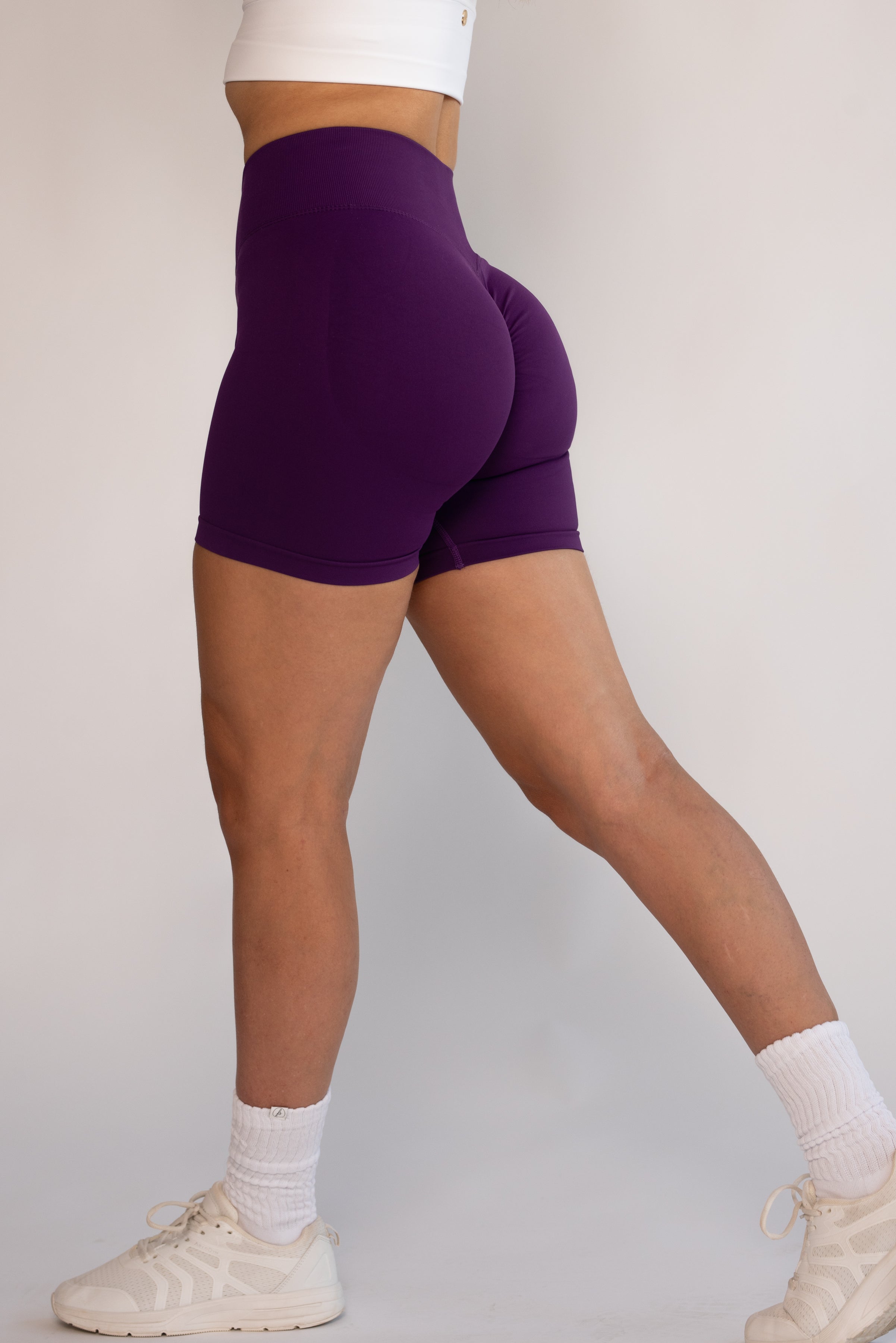 Perfect Peachy Shorts - Violet Amethyst