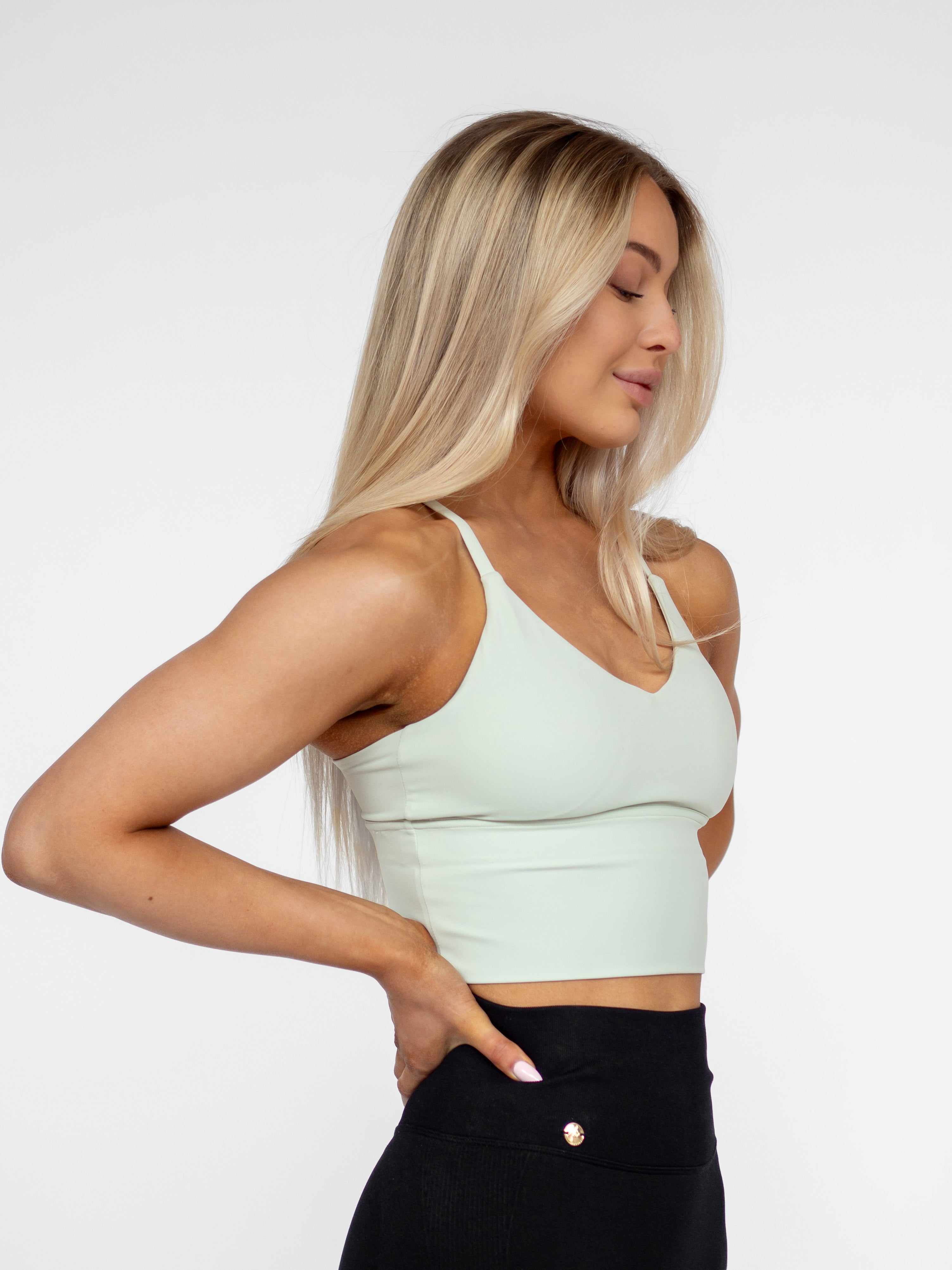 Perfect Back Top -Icy Mint