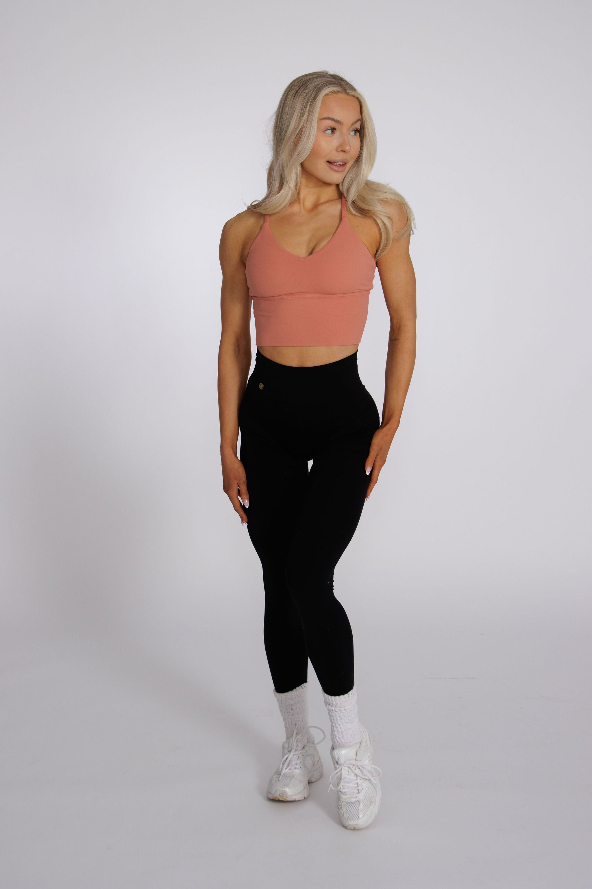 Perfect Back Top - Coral Blush