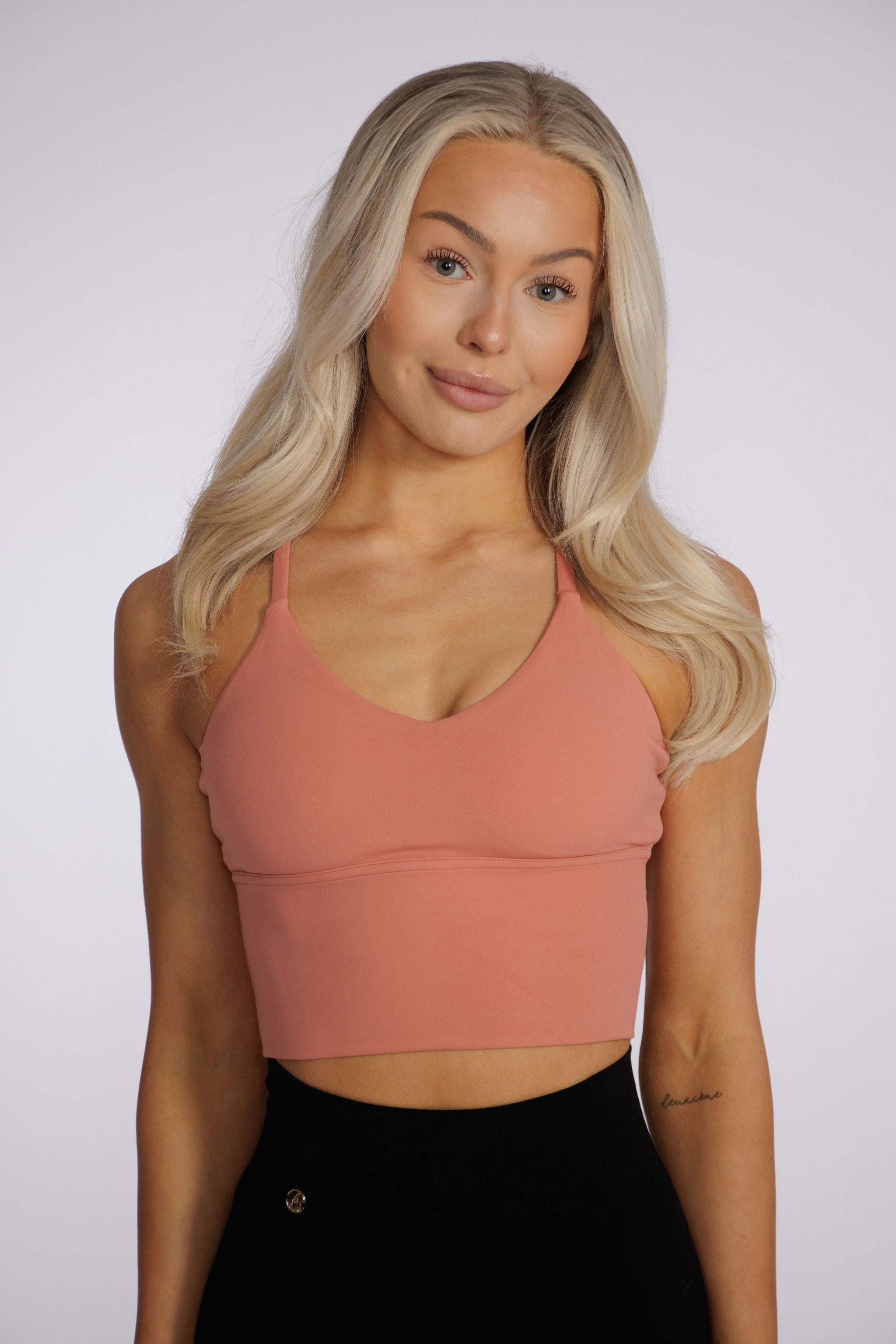 Perfect Back Top - Coral Blush