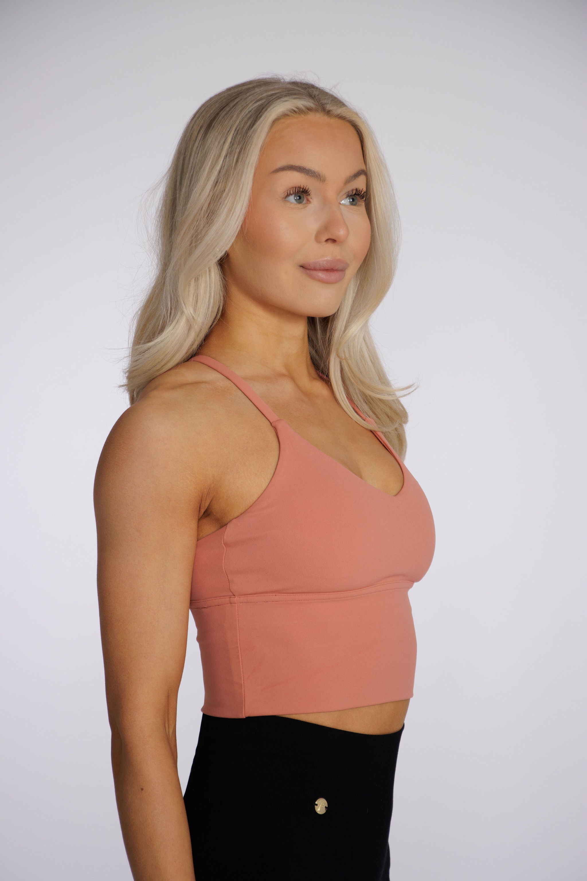 Perfect Back Top - Coral Blush