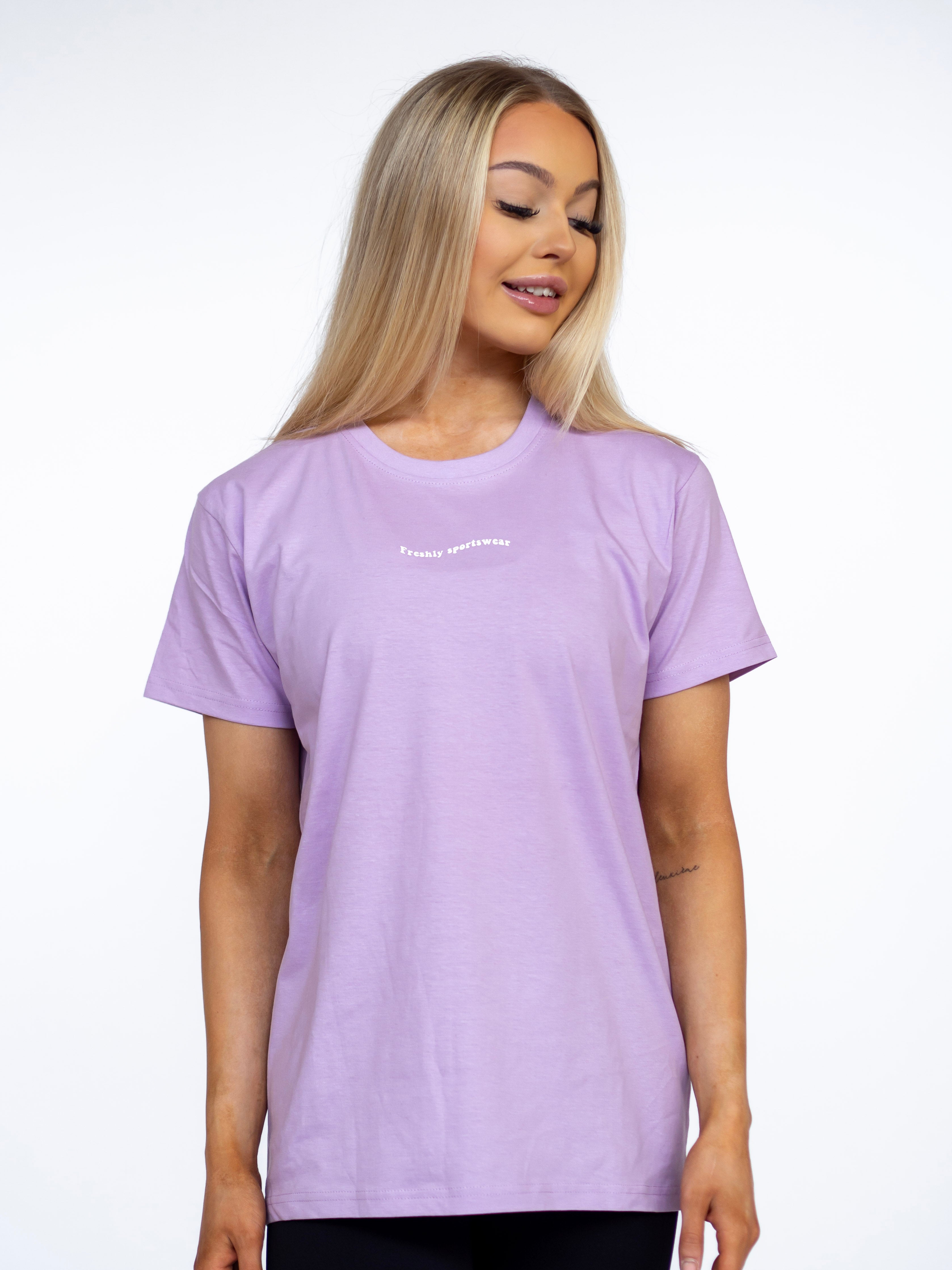 PUMP COVER OVERSIZED TEE - Groove Mauve