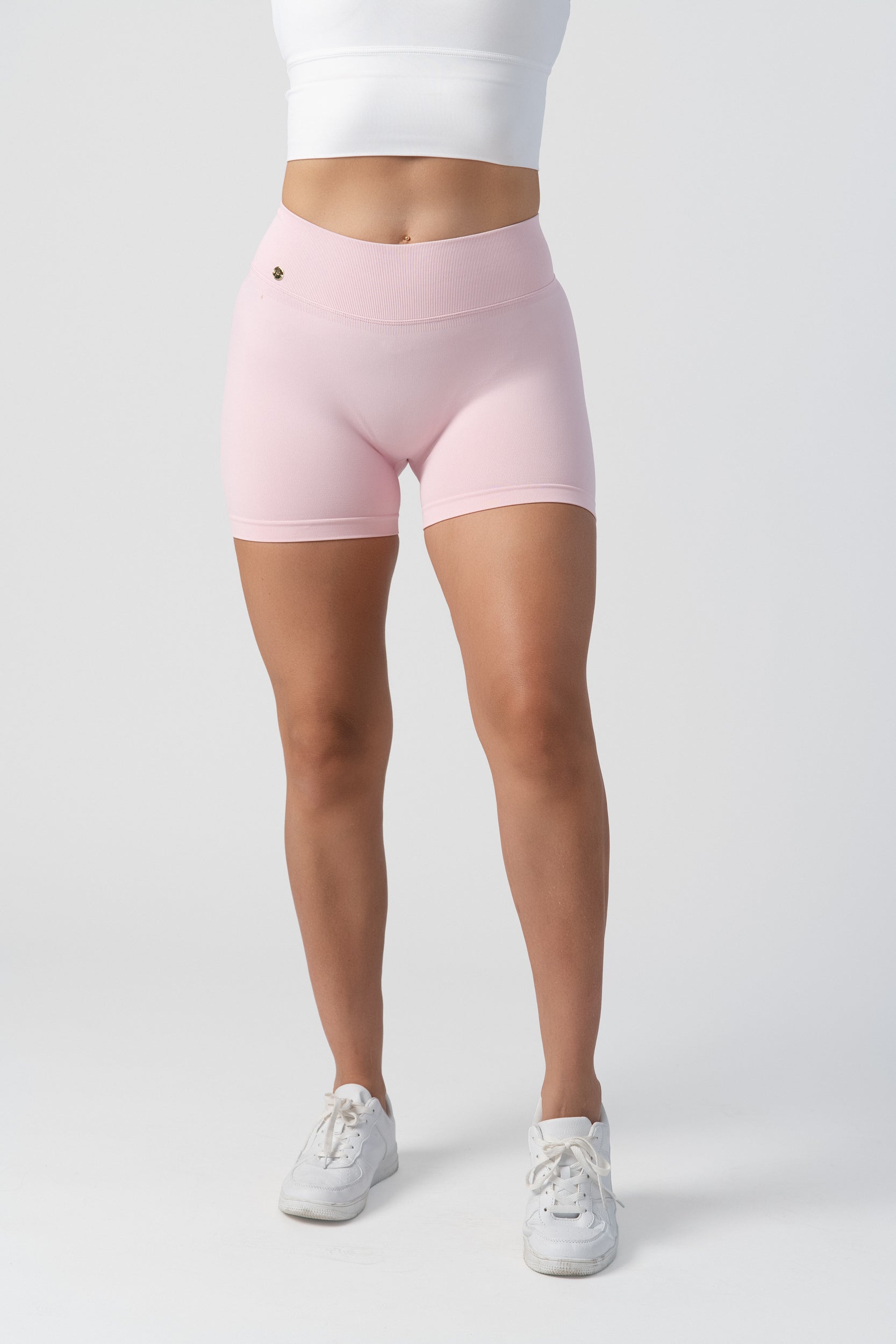 V-Waist Shorts - Cherry Blossom