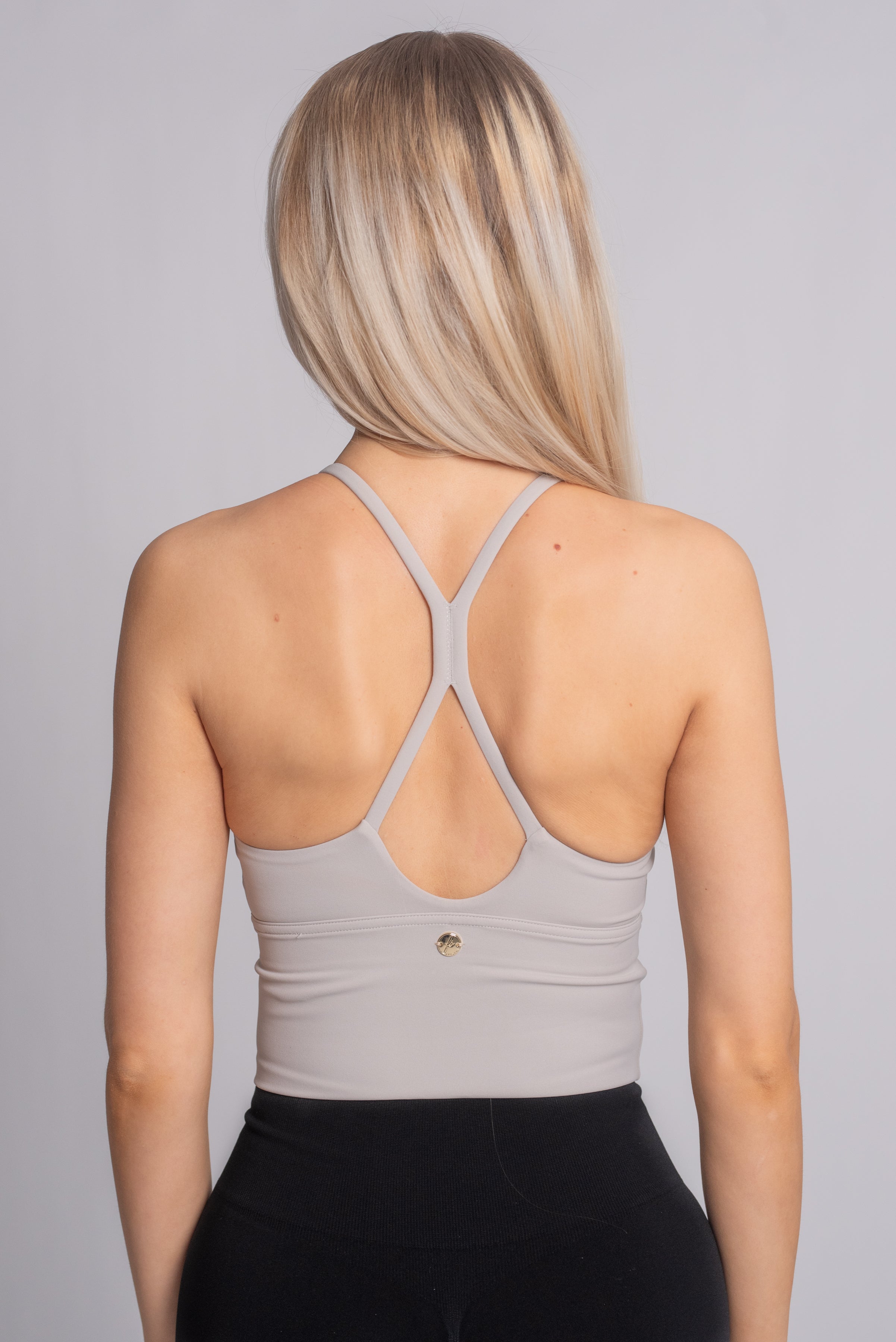 Perfect Back Top - Crystal Gray