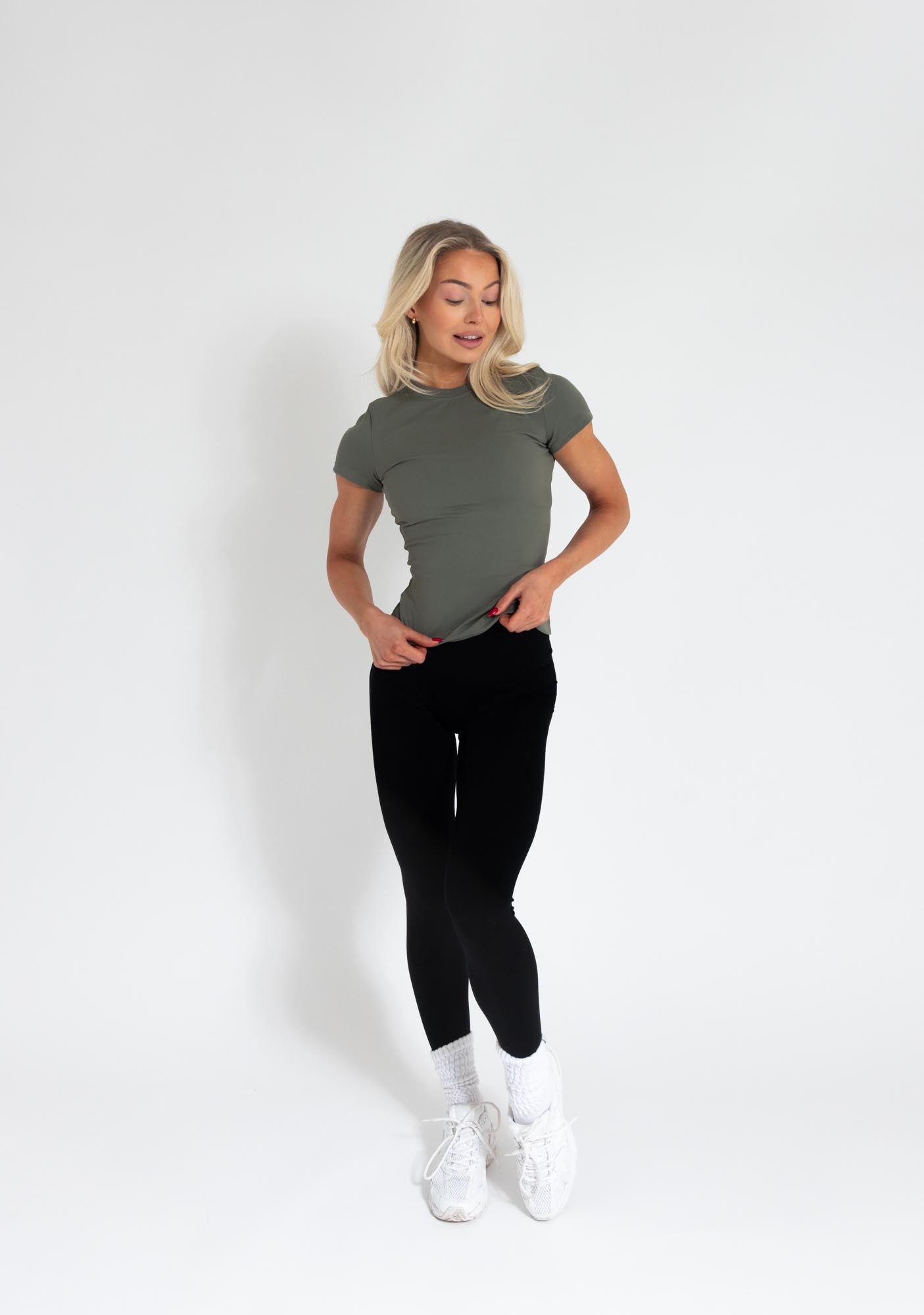 Sculpt T-shirt - Olive