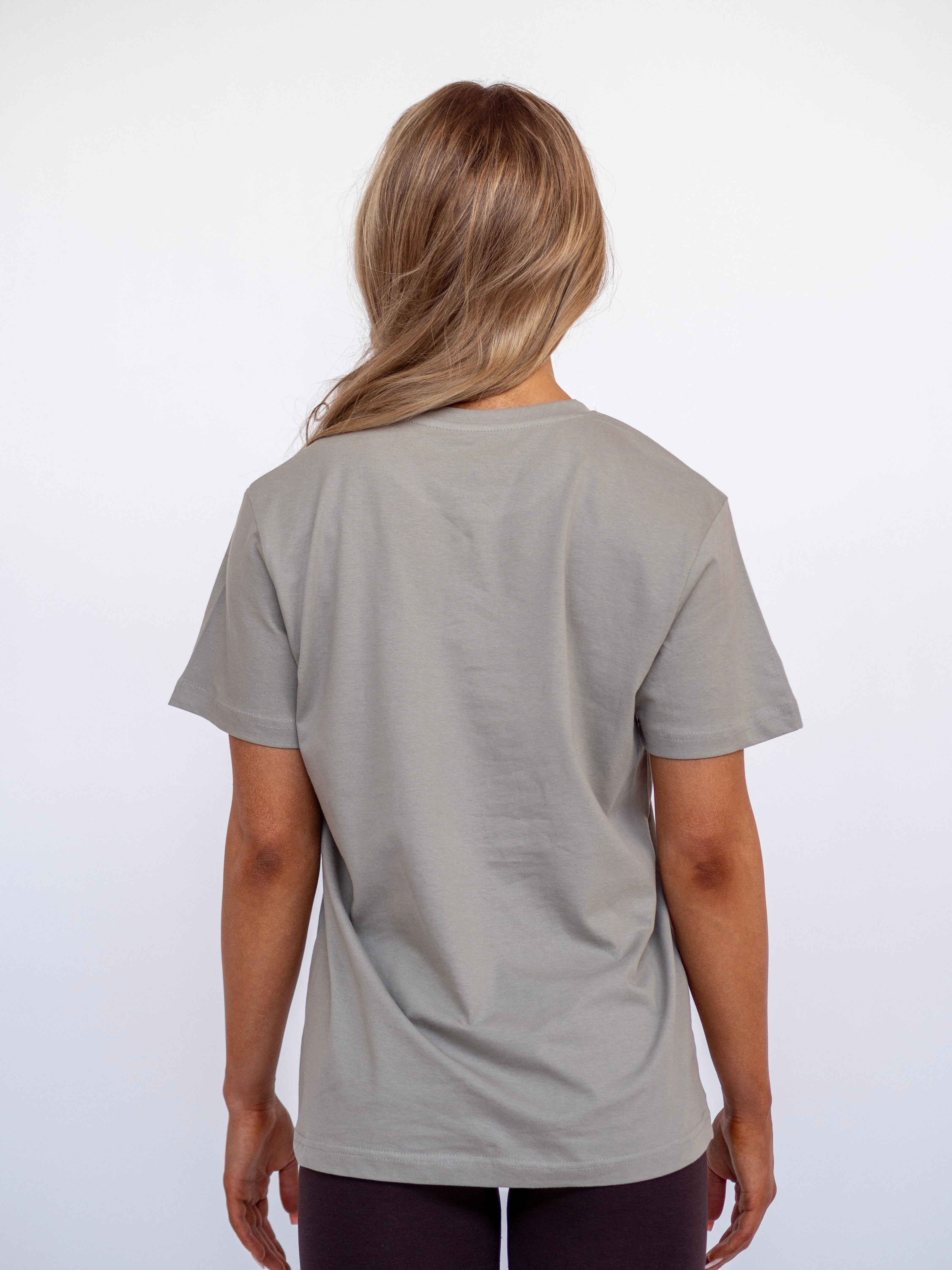 PUMP COVER OVERSIZED TEE - JERSEY MINERAL GREY