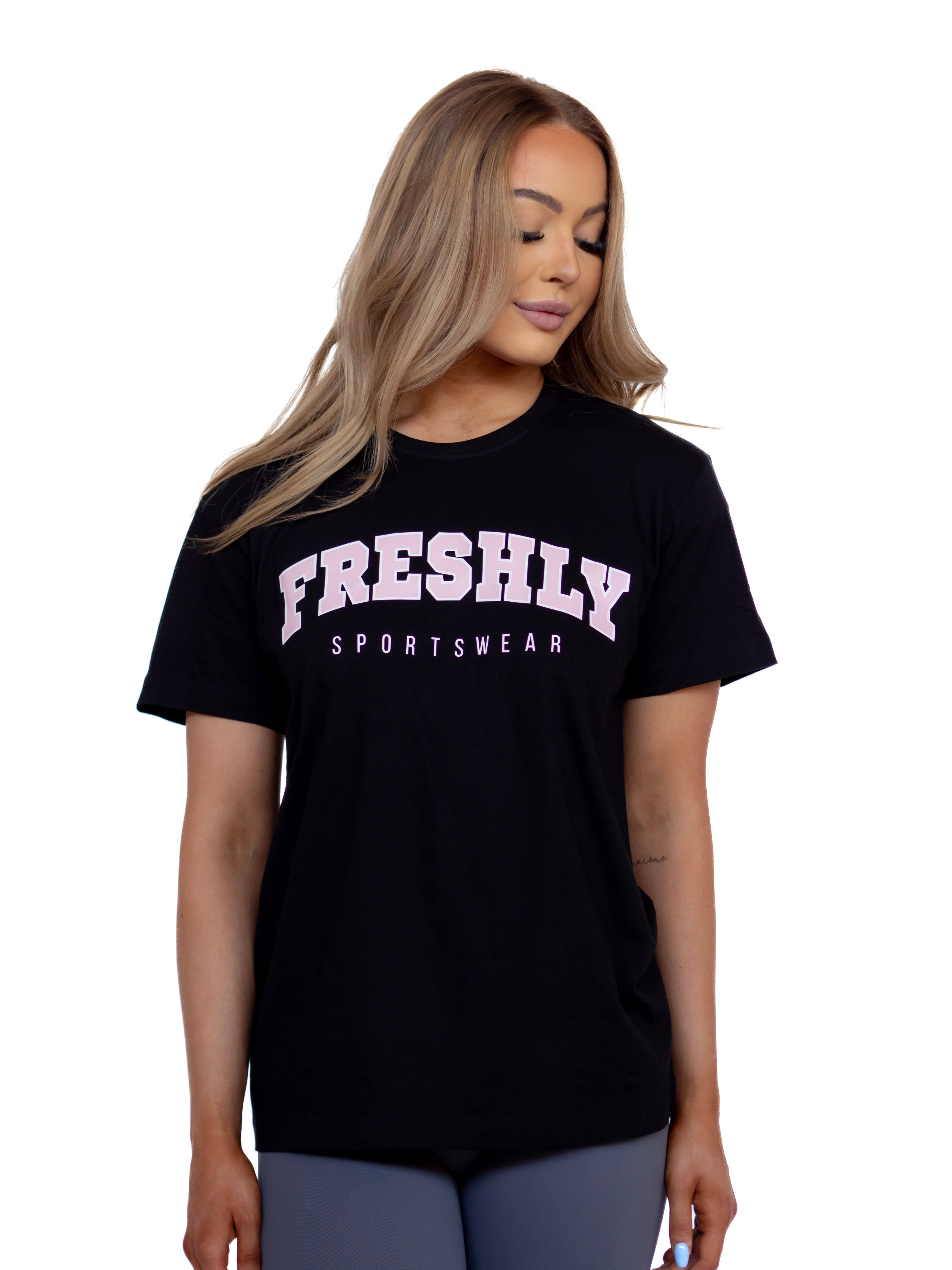 PUMP COVER OVERSIZED TEE - JERSEY PINK