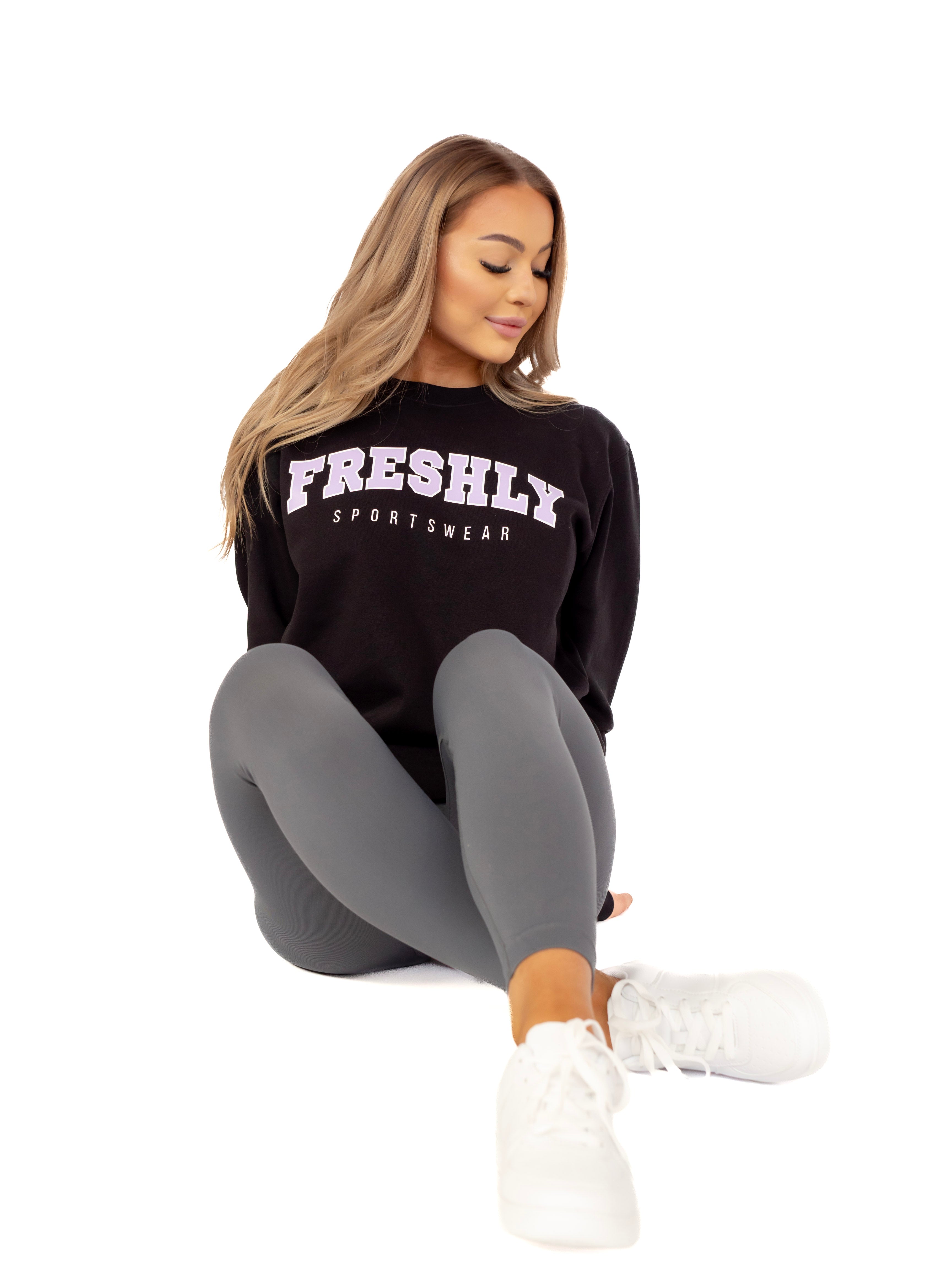 PUMP COVER SWEATSHIRT- MAUVE